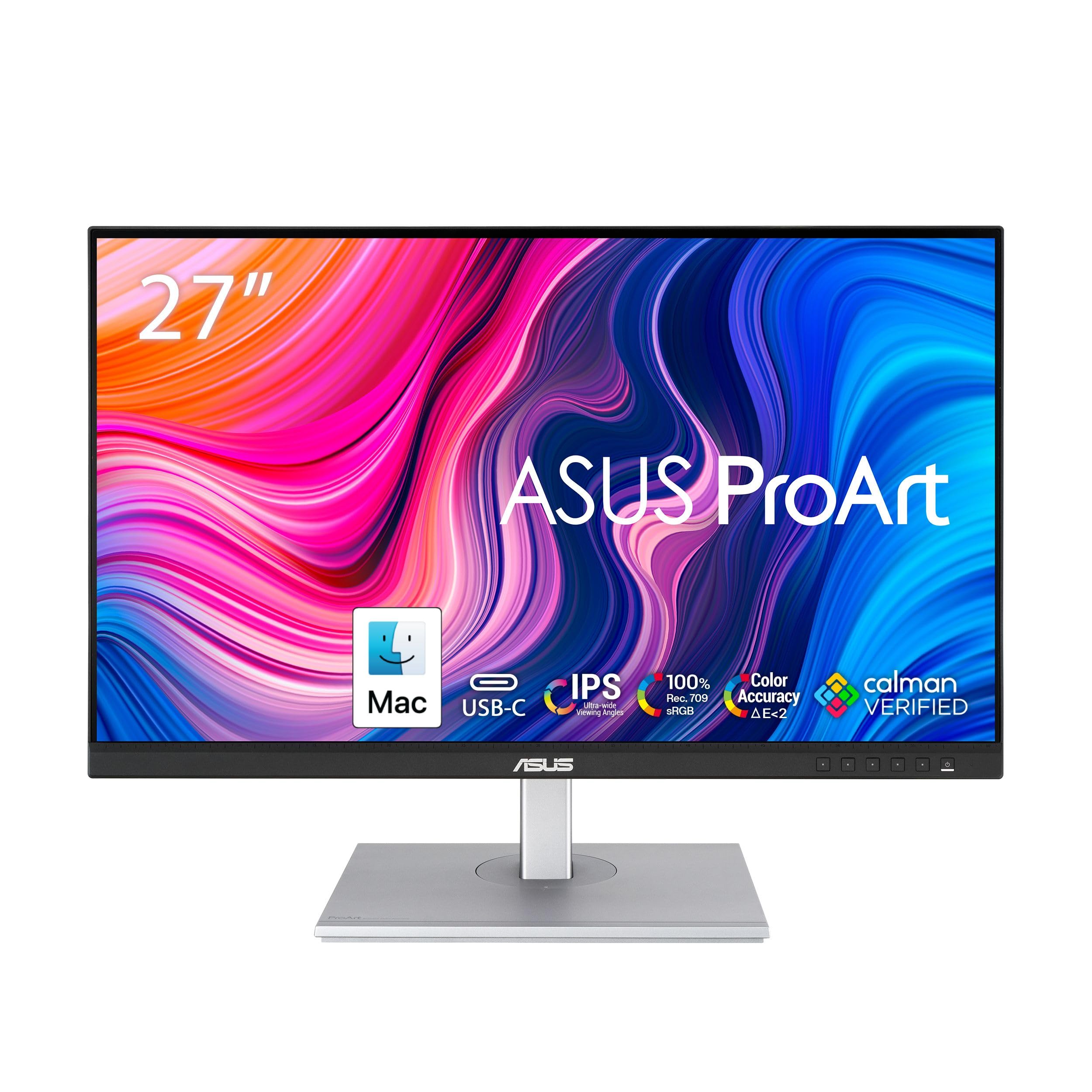 ASUS PROART DISPLAY 27IN WQHD   IPS 100 SRGB 100 REC. 709 USB-C