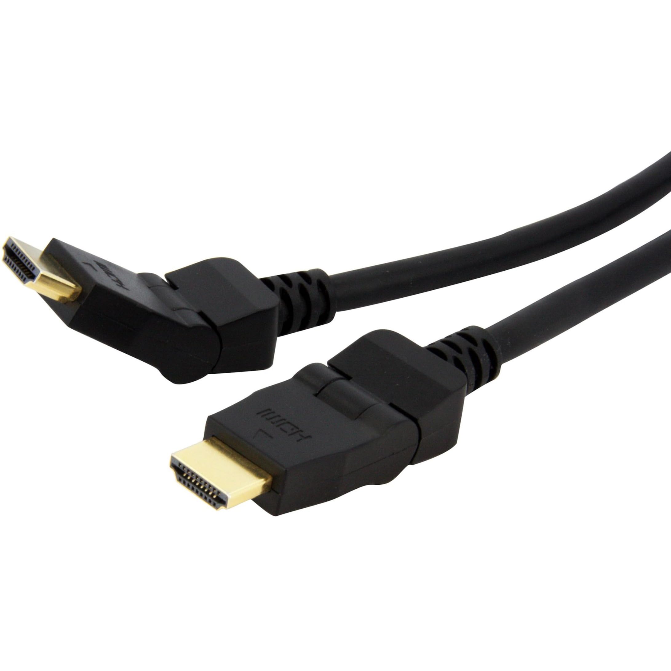 6FT SWIVEL HDMI CABLE ROTATING  HDMI CORD VIDEO HDMI TO HDMI PIVOT