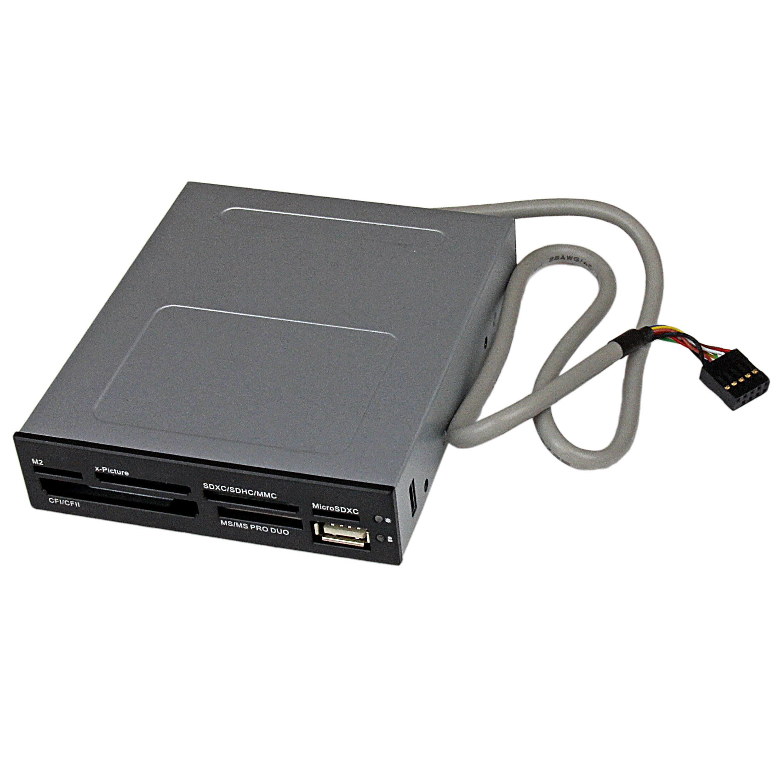 ADD FRONT PANEL ACCESS TO 22 DIFFERENT TYPES OF FLASH MEMORY CARDS - INTERNAL CA