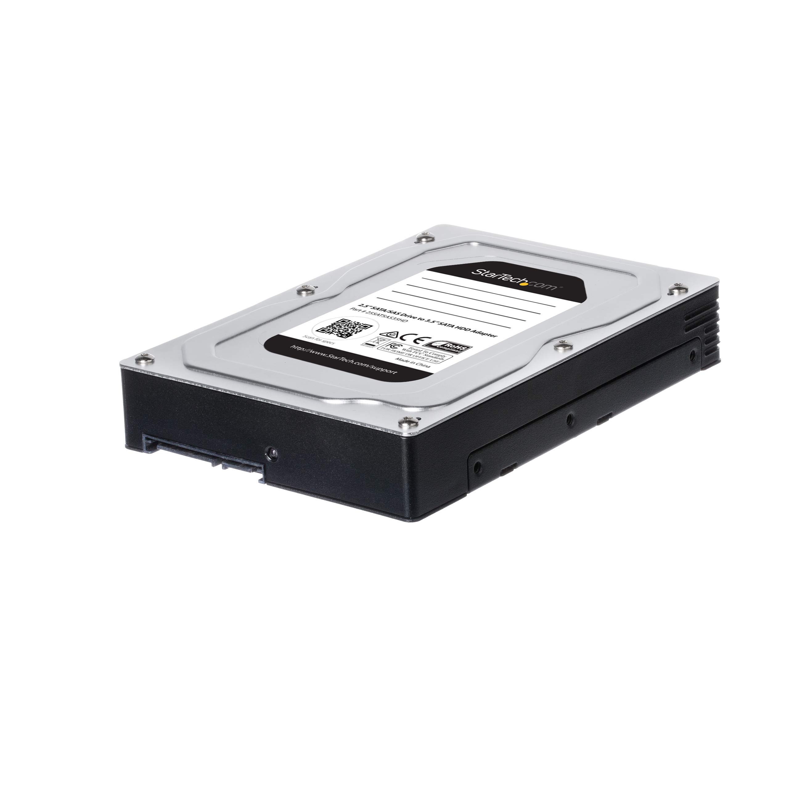 2.5 TO 3.5 HARD DRIVE ADAPTER   SATA SAS HDD CONVERTER ENCLOSURE