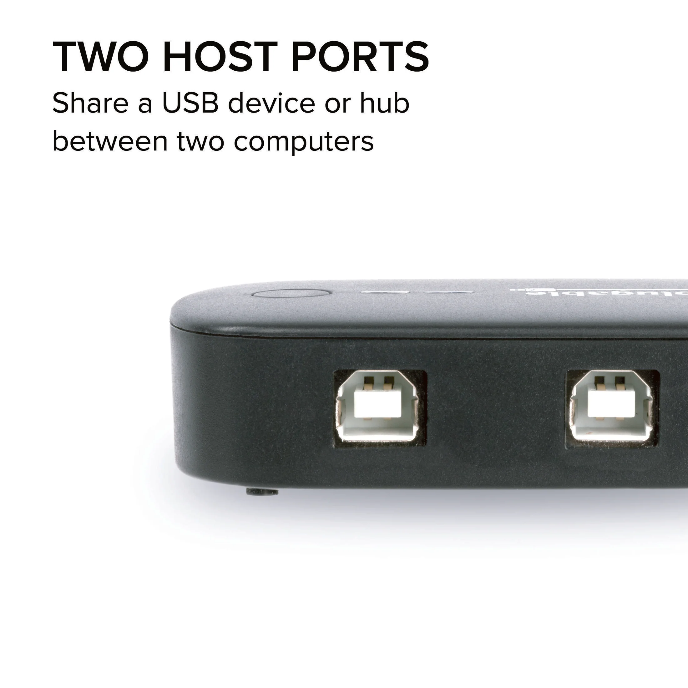 USB 2.0 PORT SHARING SWITCH     USB PORT SHARING FOR TWO COMPUTERS