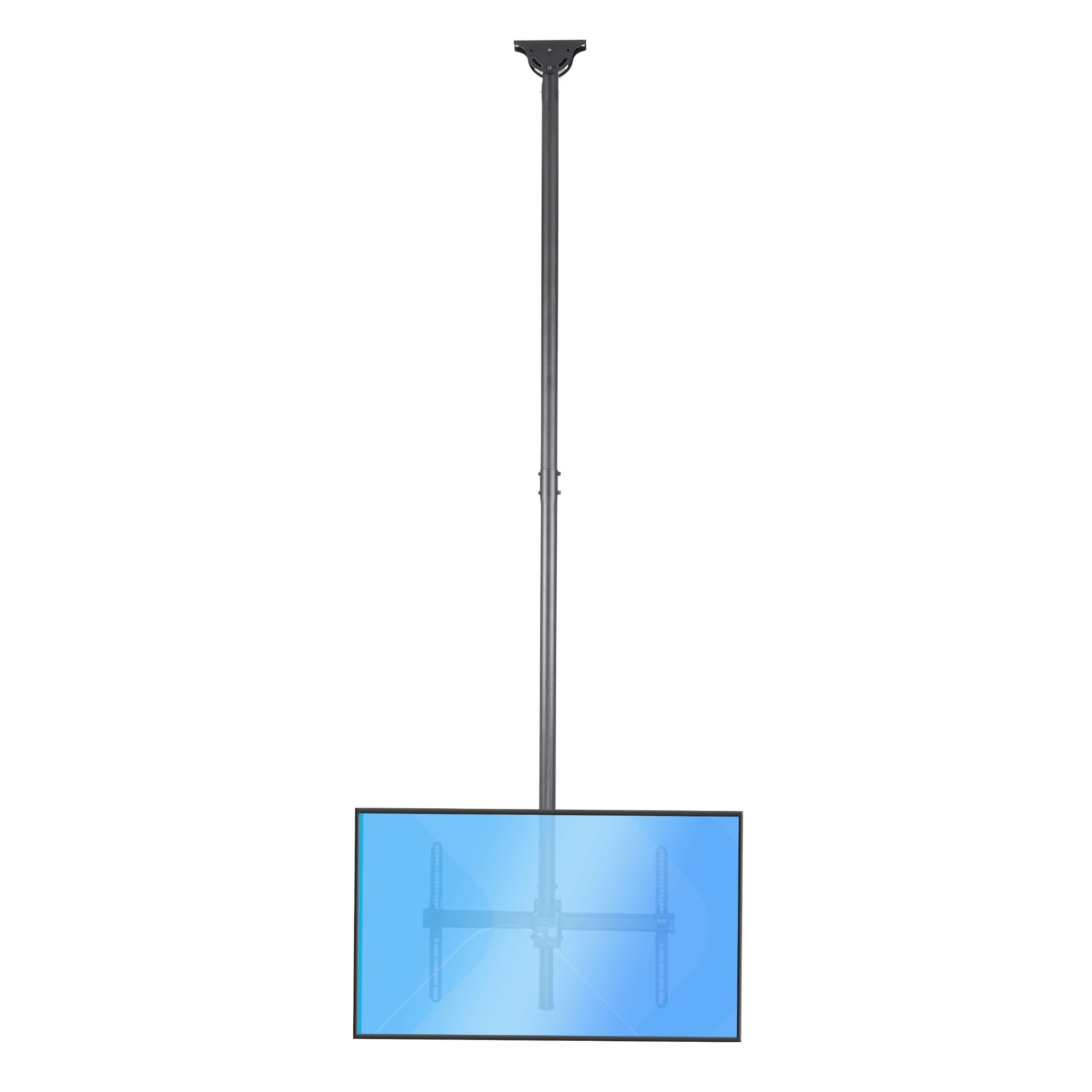 FULL MOTION SINGLE TV CEILING MOUNT FOR VESA DISPLAYS UP TO 75 - ADJUST. TELESCO