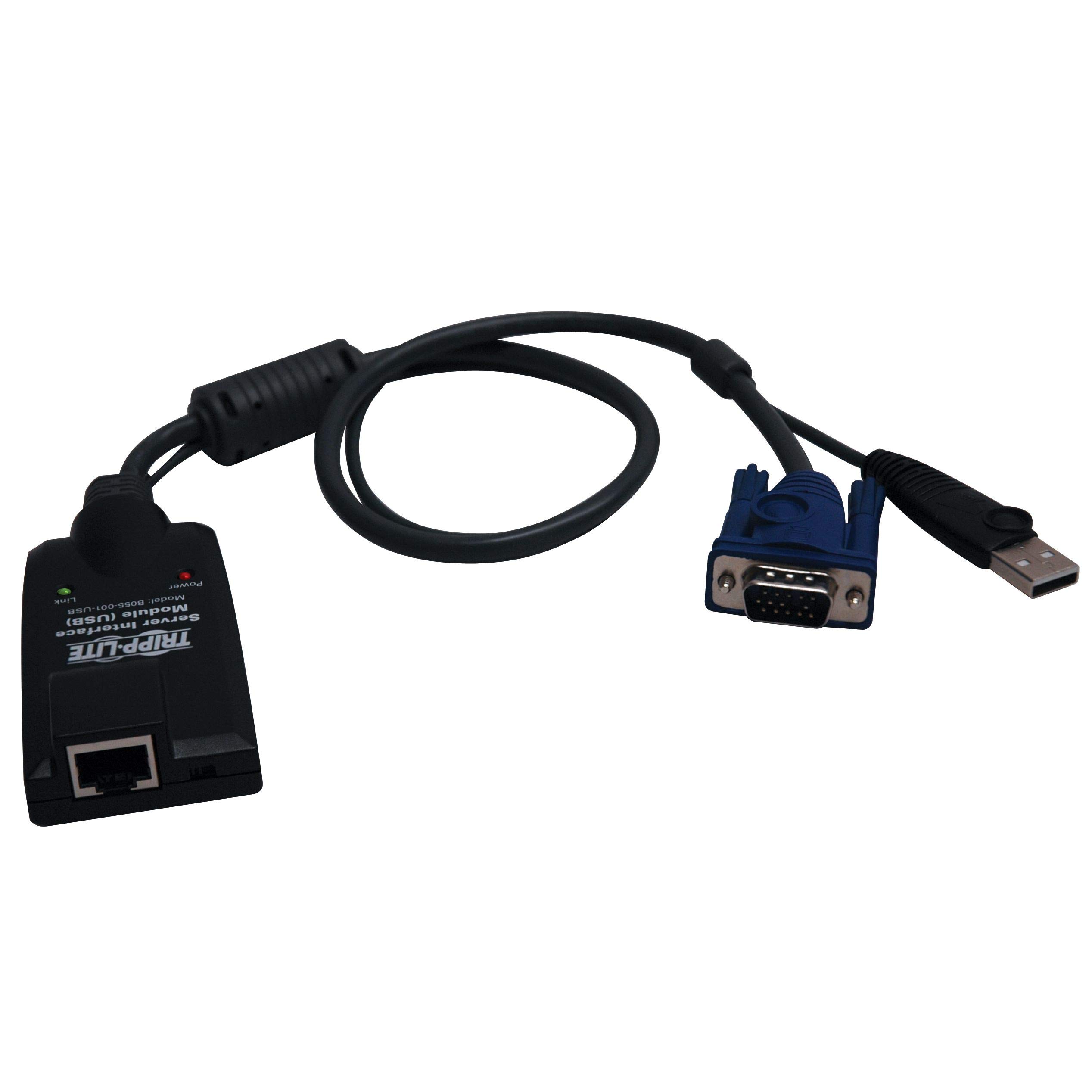 KVM USB SERVER INTERFACE UNIT   B064 VIRTUAL MEDIA SUPPORT CAT5E/6