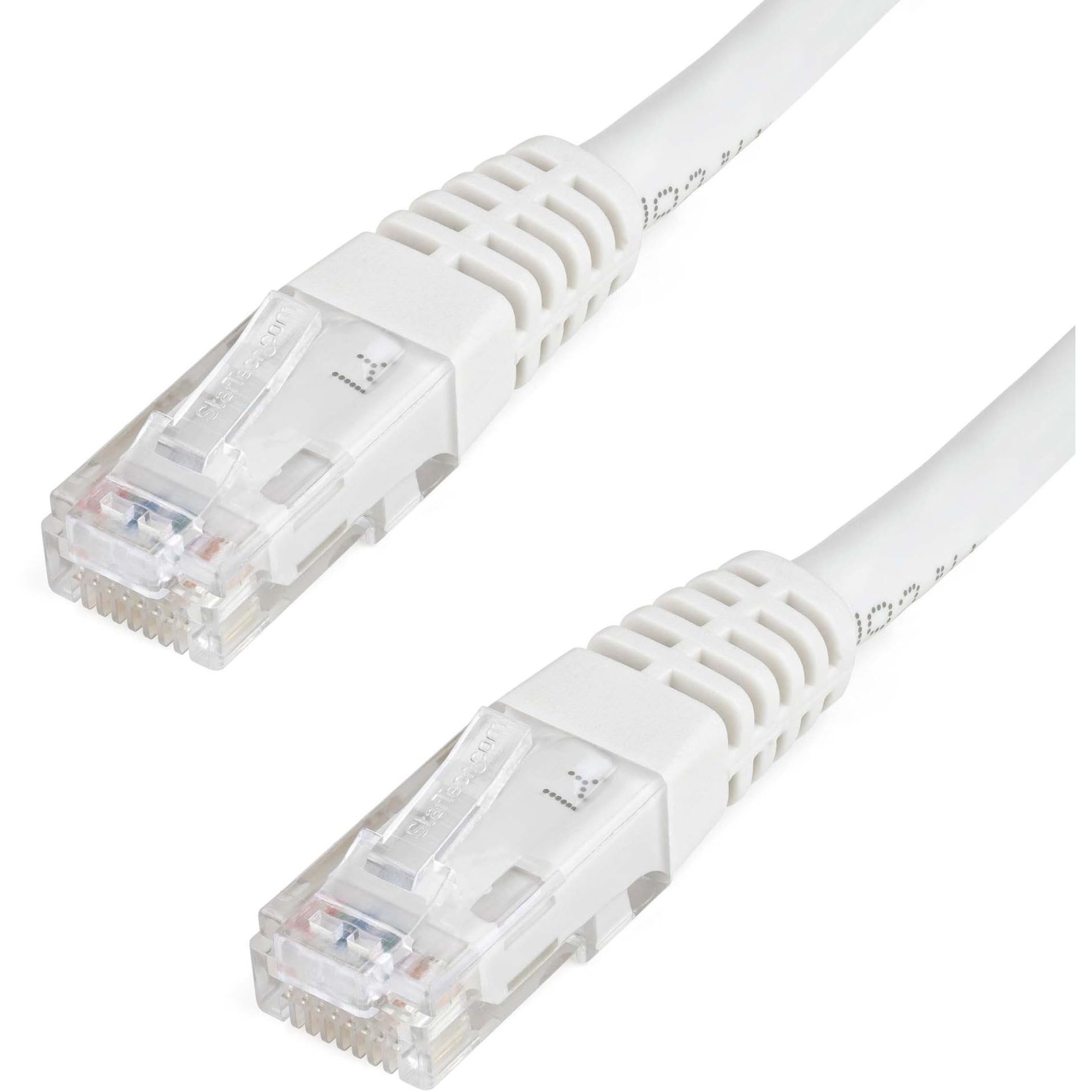 15FT WHITE CAT6 ETHERNET CABLE  RJ45 UTP PATCH CABLE GIGABIT LAN