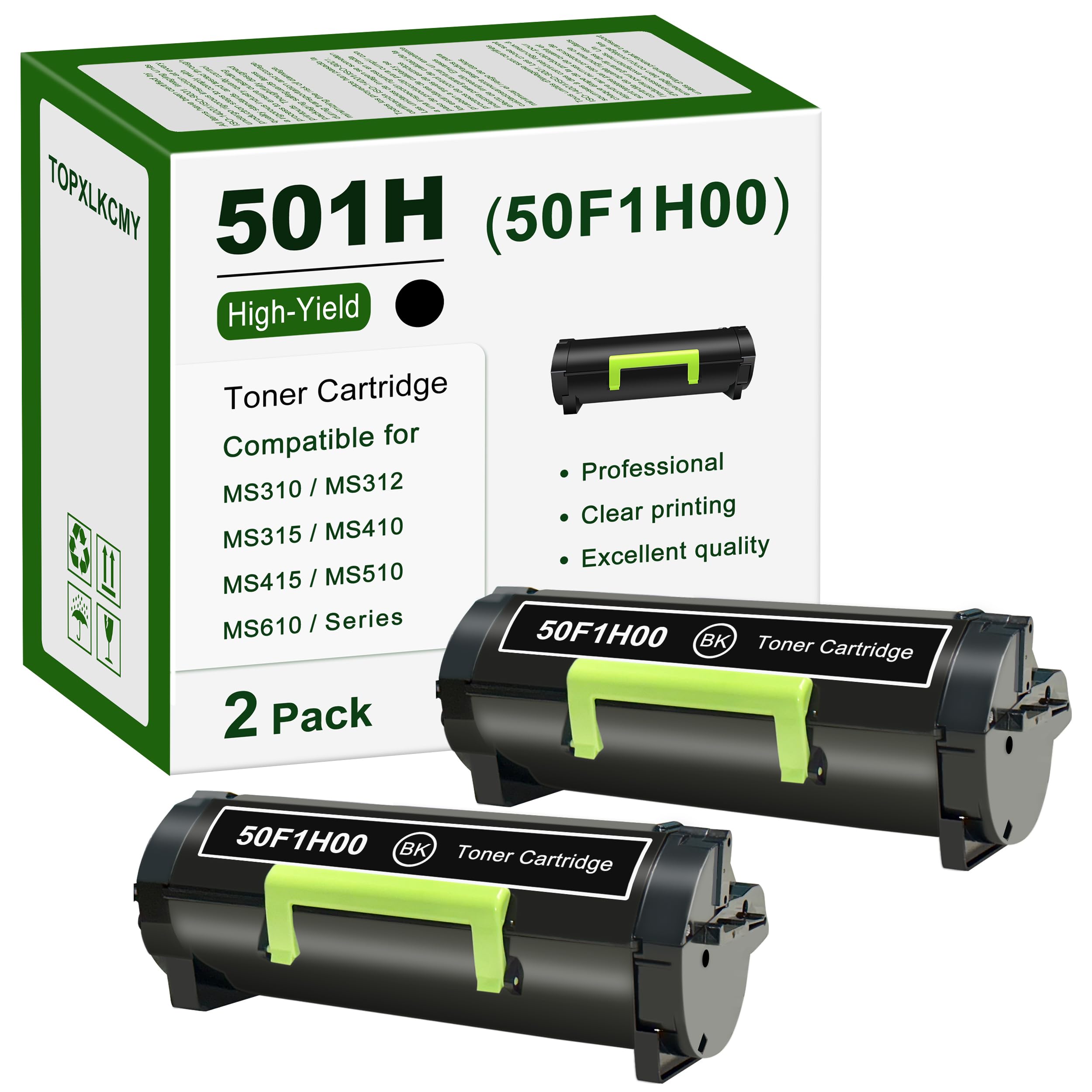 (LEXMARK 50F1H00) LEXMARK 50F1H00 HIGH YILED RETURN PROGRAM PRINTER CARTRIDGE BL