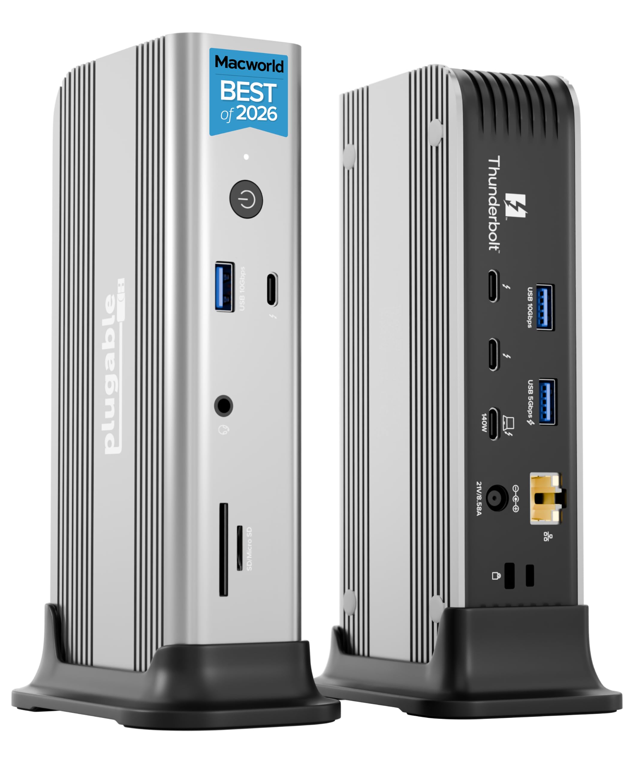 PLUGABLE 11-1 DOCKING STATION   THUNDERBOLT 5 / 140W CHARGING