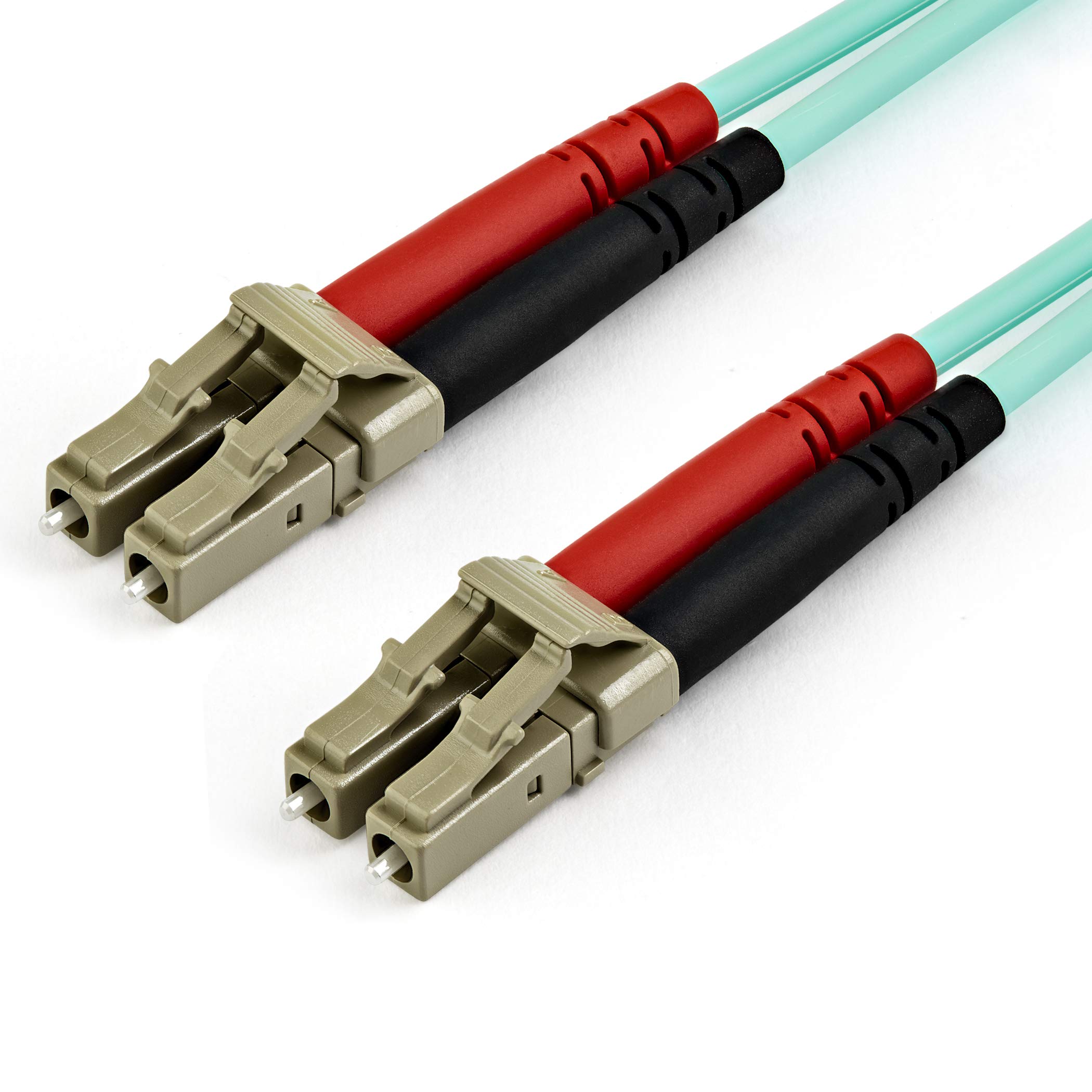 15M MULTIMODE FIBER OPTIC CABLE OM3 LC/LC 50/125 LSZH FIBER CABLE