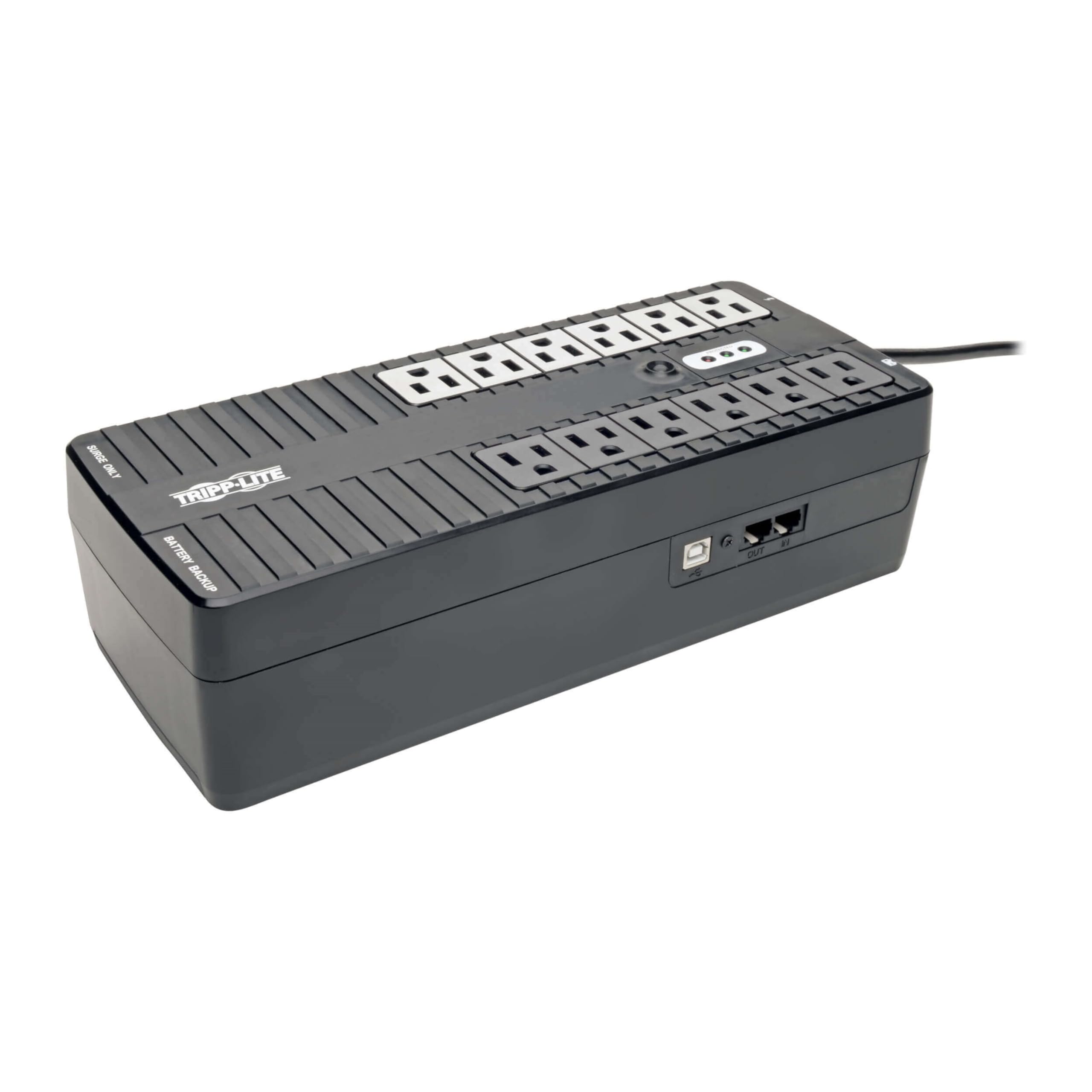 EATON TRIPP LITE SERIES 750VA 450W STANDBY UPS - 12 NEMA 5-15R OUTLETS, 120V, 50