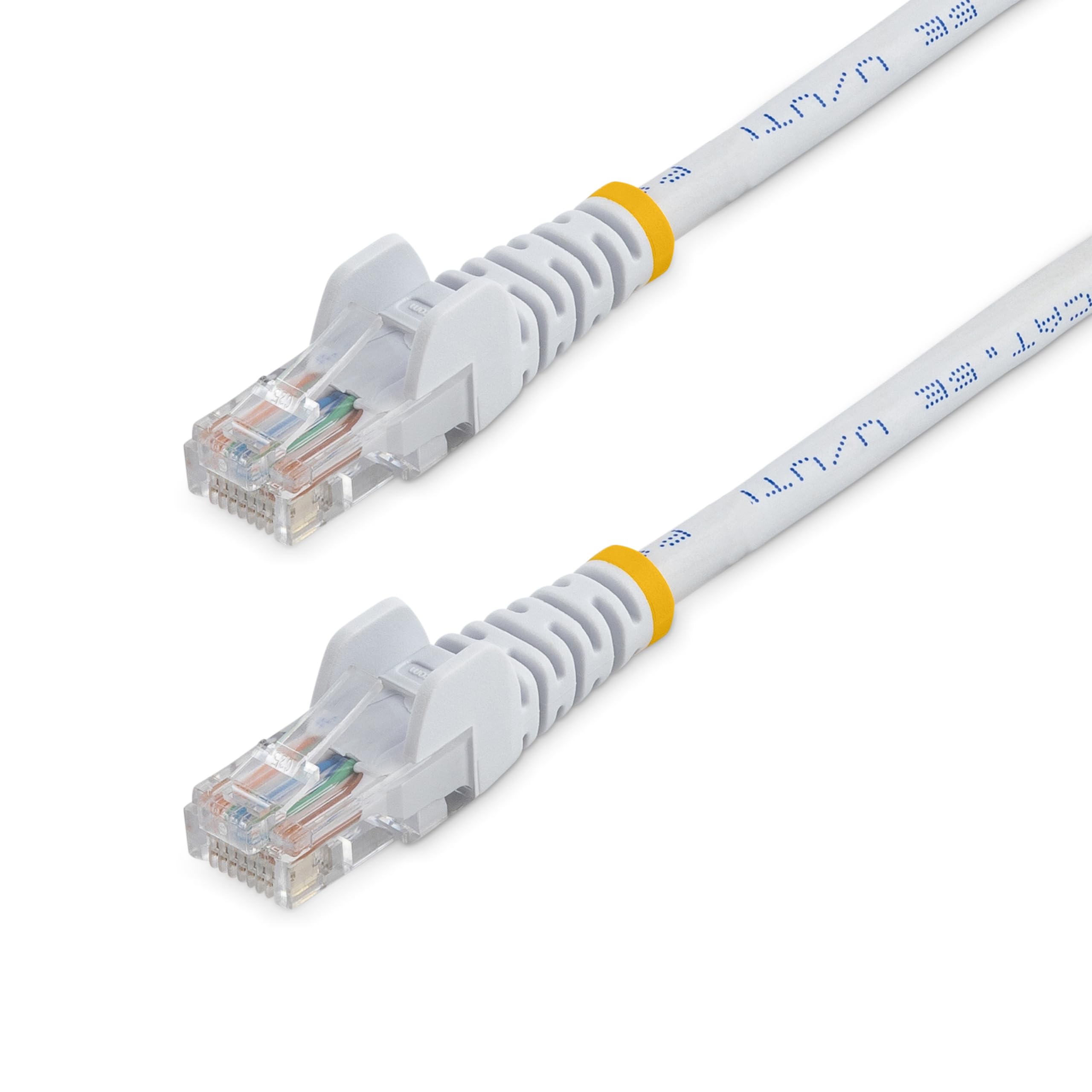 6FT WHITE CAT5E CABLE SNAGLESS  ETHERNET CABLE GIGABIT LAN RJ45