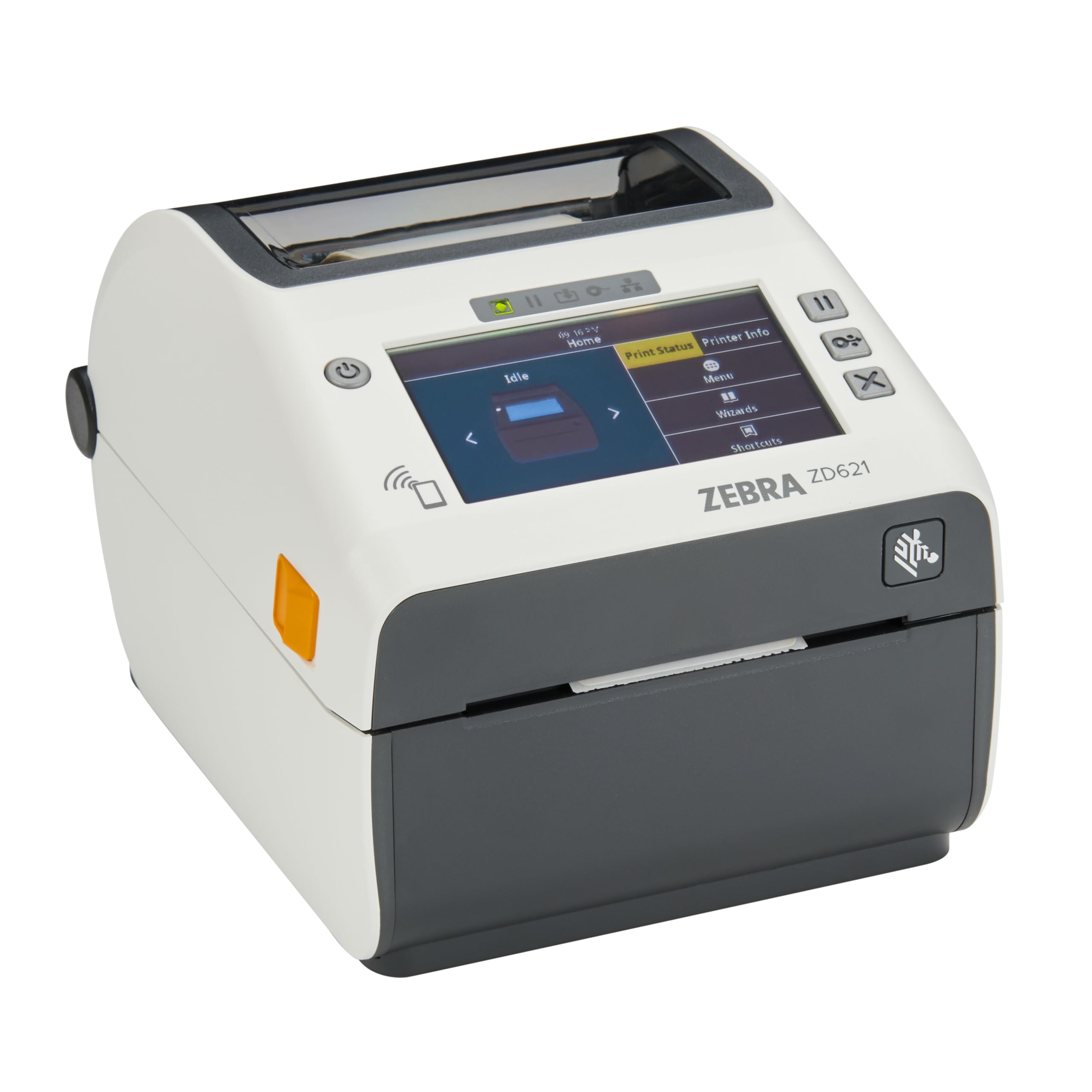 ZD621 DT PRINTER HEALTHCARE CLR TOUCH LCD 203DPI USB HOST ENET SER