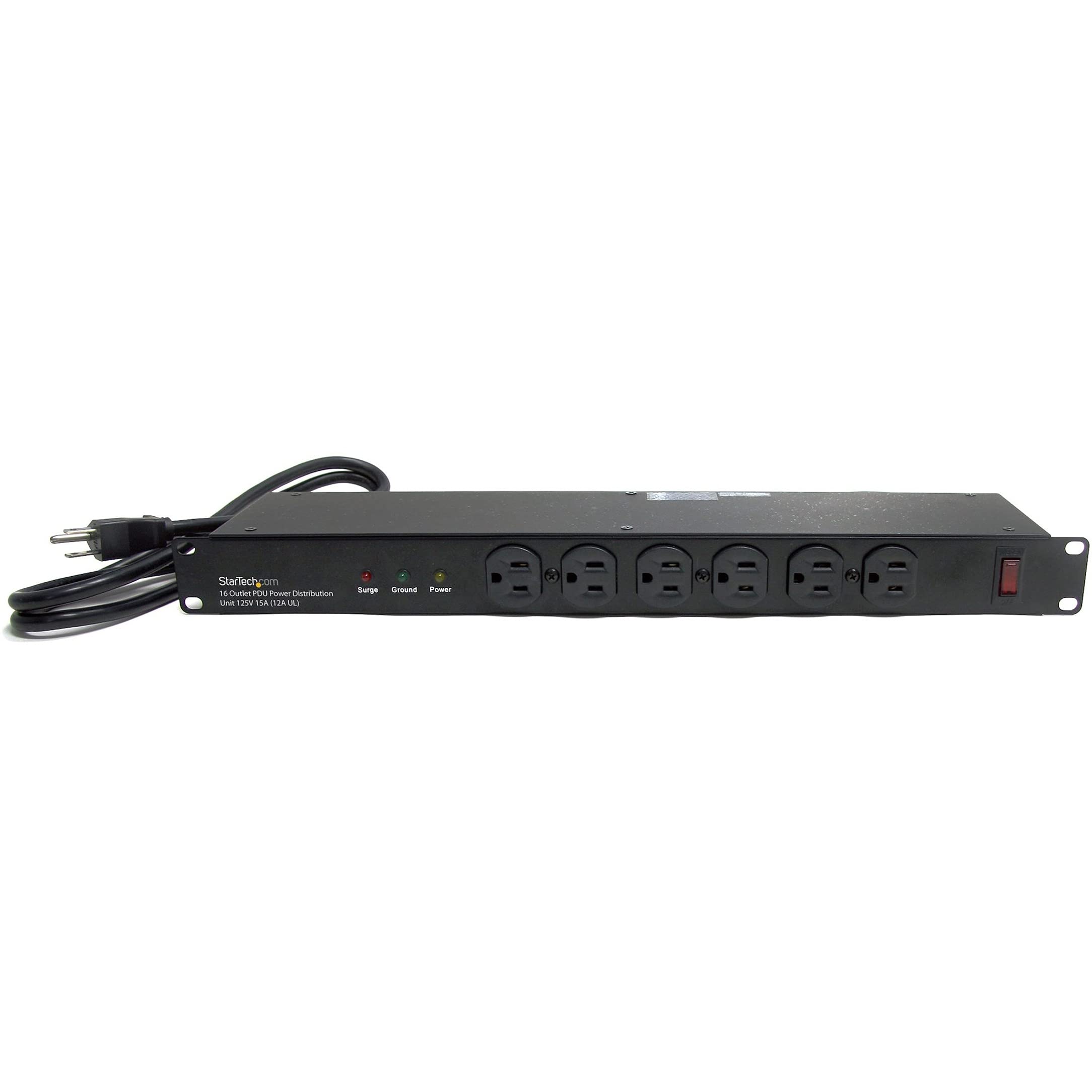 10 OUTLET RACK MOUNT POWER STRIP/PDU 16A