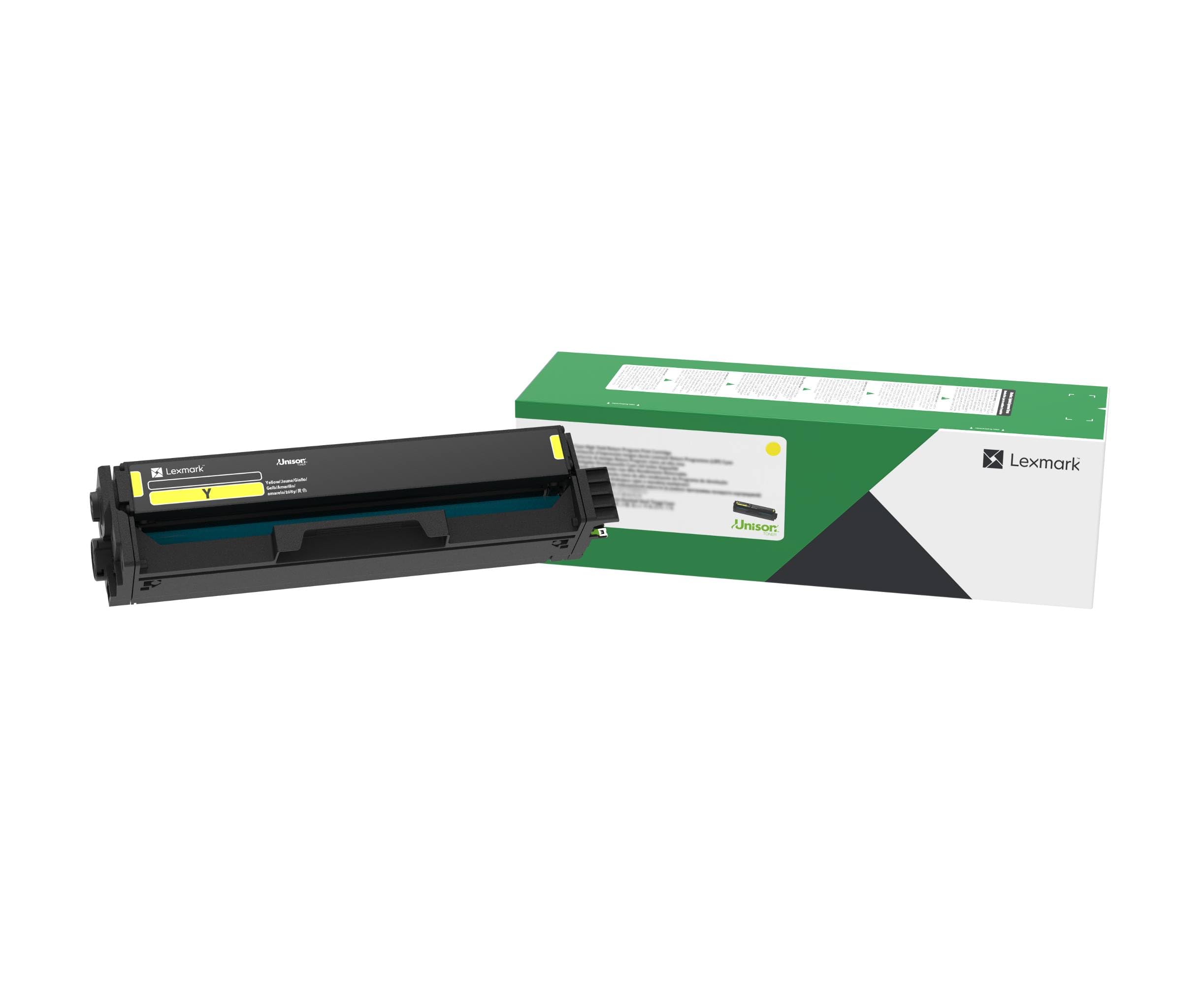LEXMARK 20N1HY0 YELLOW RETURN PROGRAM PRINT CARTRIDGE FOR USE IN CS/CX331,431 ES