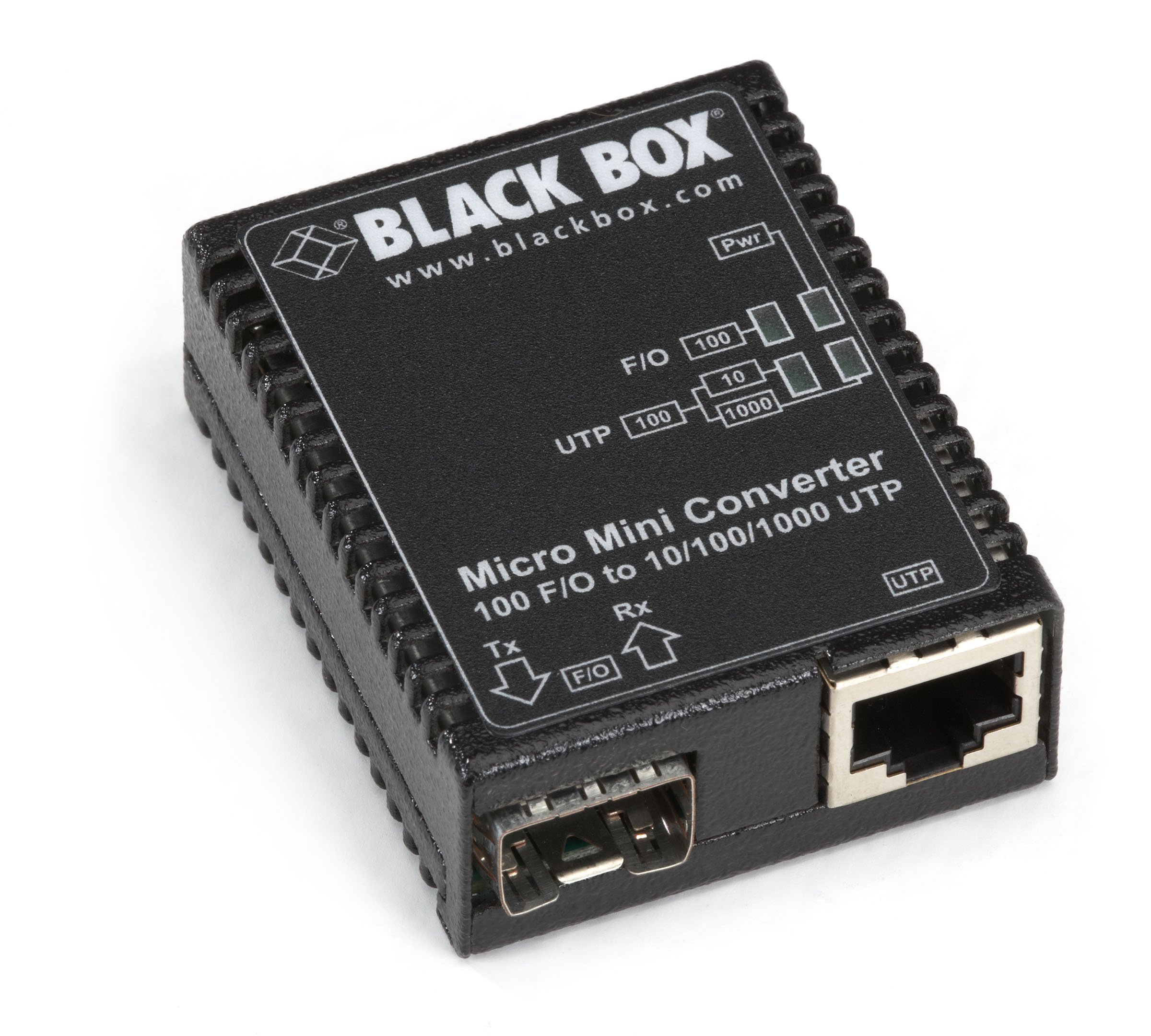 FAST ETHERNET (100-MBPS) MEDIA CONVERTER - 10/100-MBPS COPPER TO 100-MBPS MULTIM