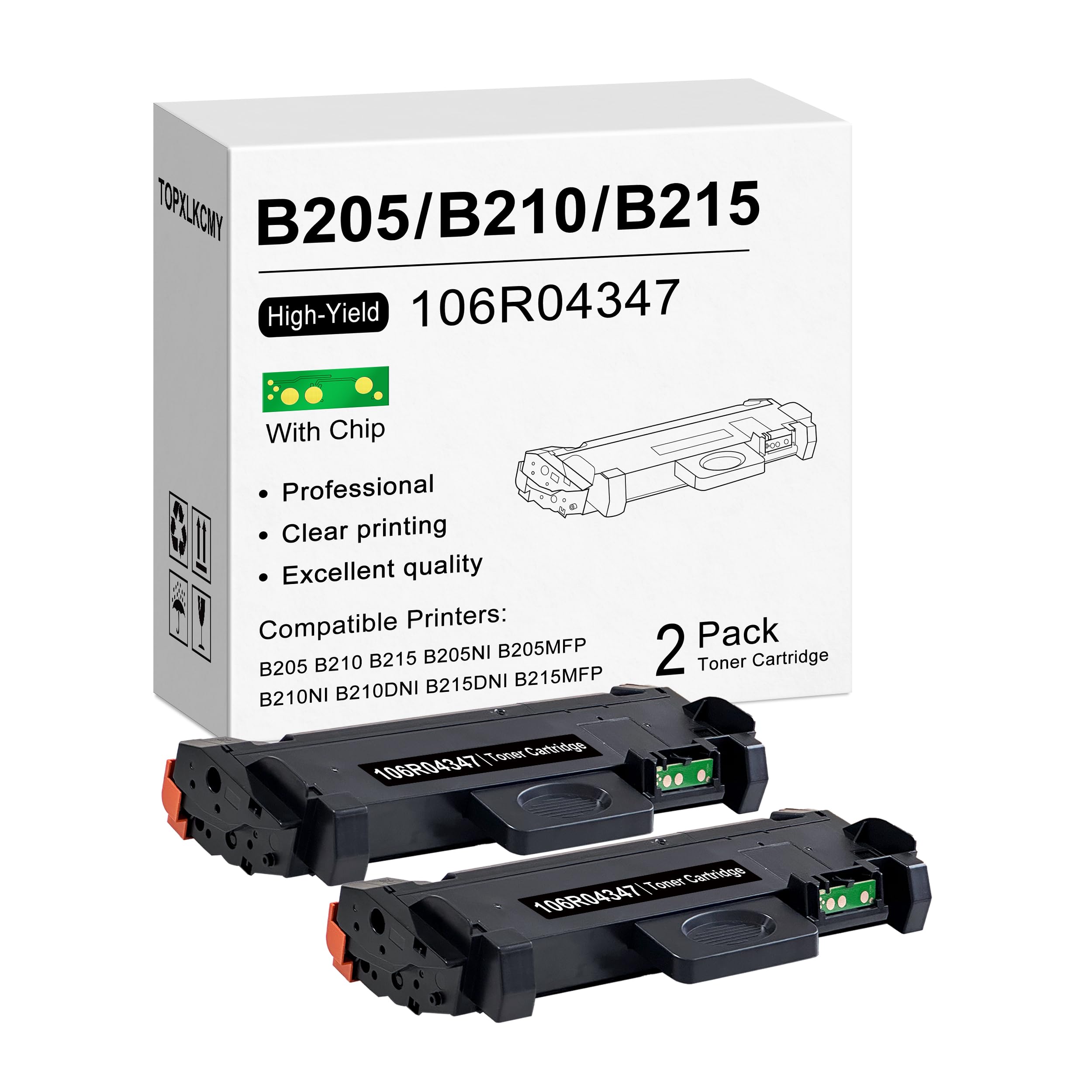 XEROX 106R04347 - TONER CARTRIDGE - BLACK - HIGH CAPACITY, 3000 PAGES - PRINTER