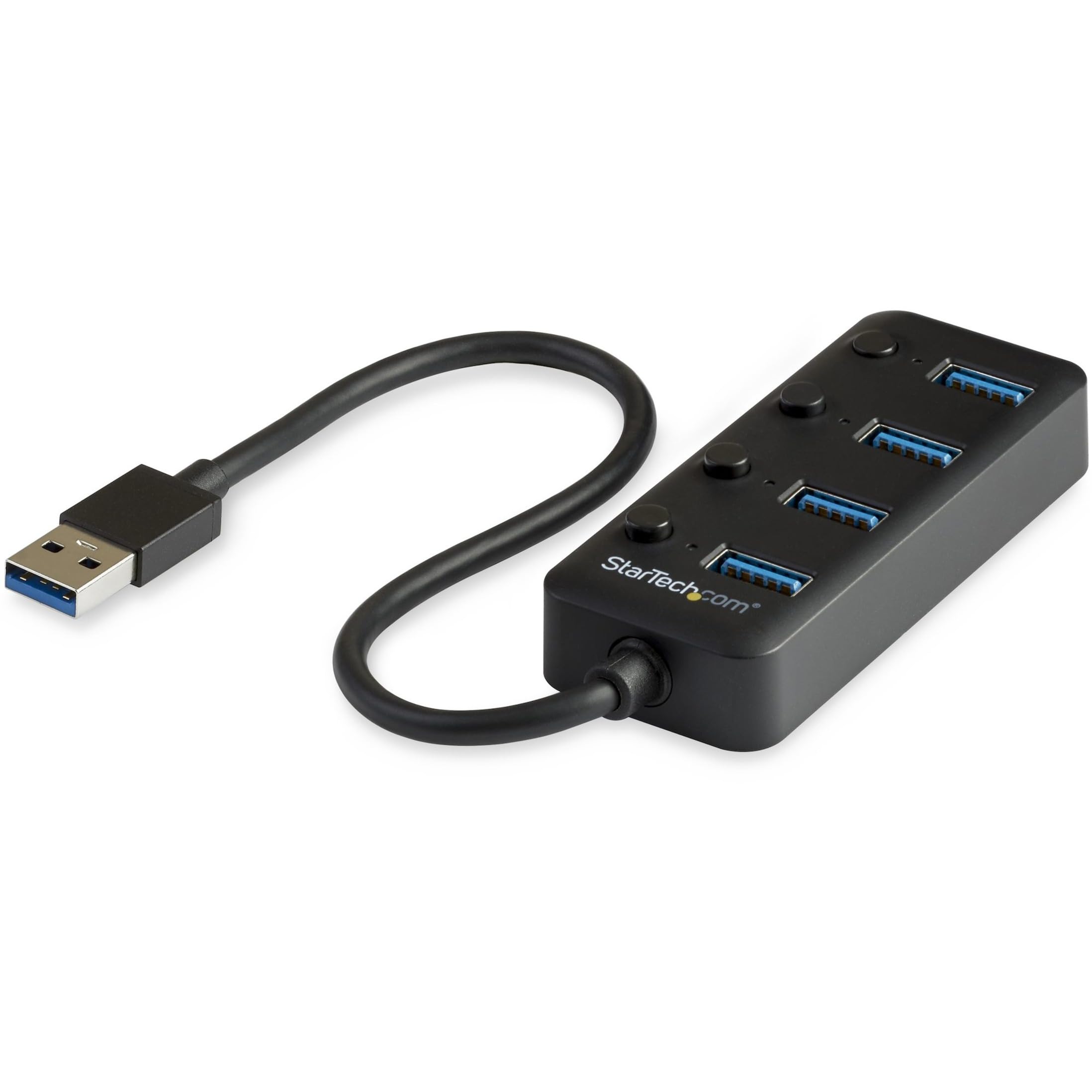 4 PORT USB 3.0 HUB MINI LAPTOP  USB EXPANSION HUB - USB SPLITTER