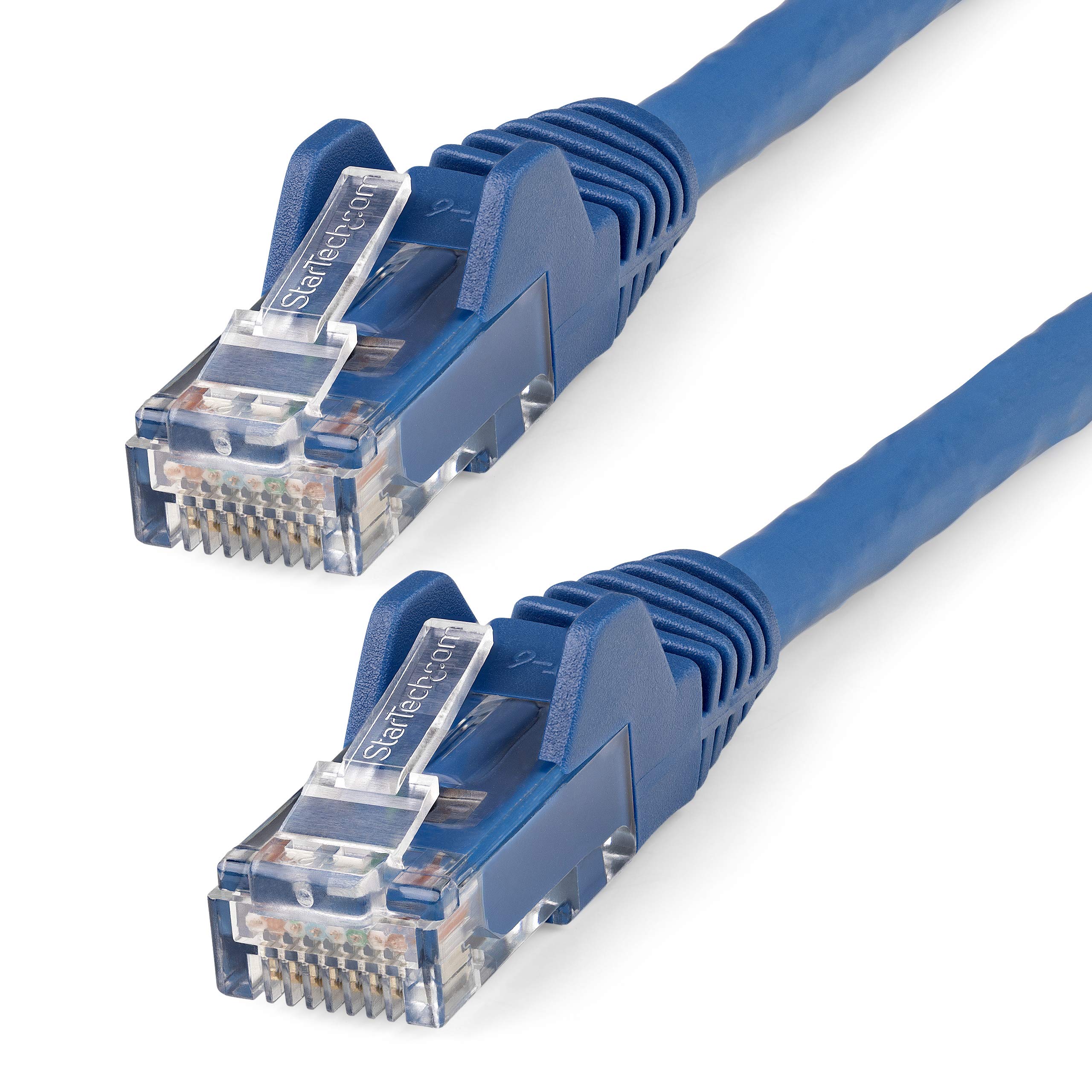 30FT BLUE CAT6 ETHERNET CABLE   LSZH SNAGLESS PATCH CABLE LAN RJ45