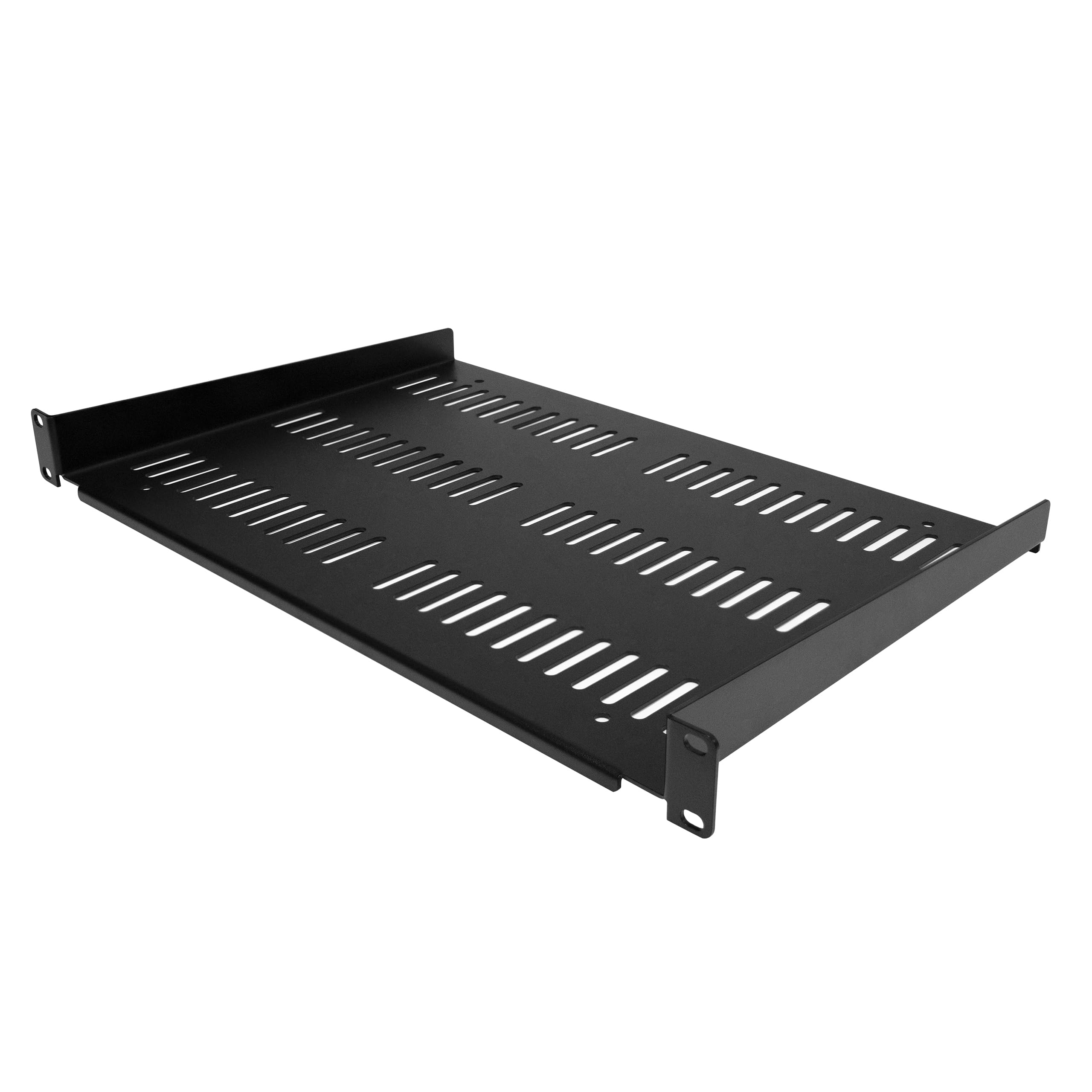 1U SERVER RACK SHELF UNIVERSAL  CANTILEVER VENTED RACK MOUNT TRAY