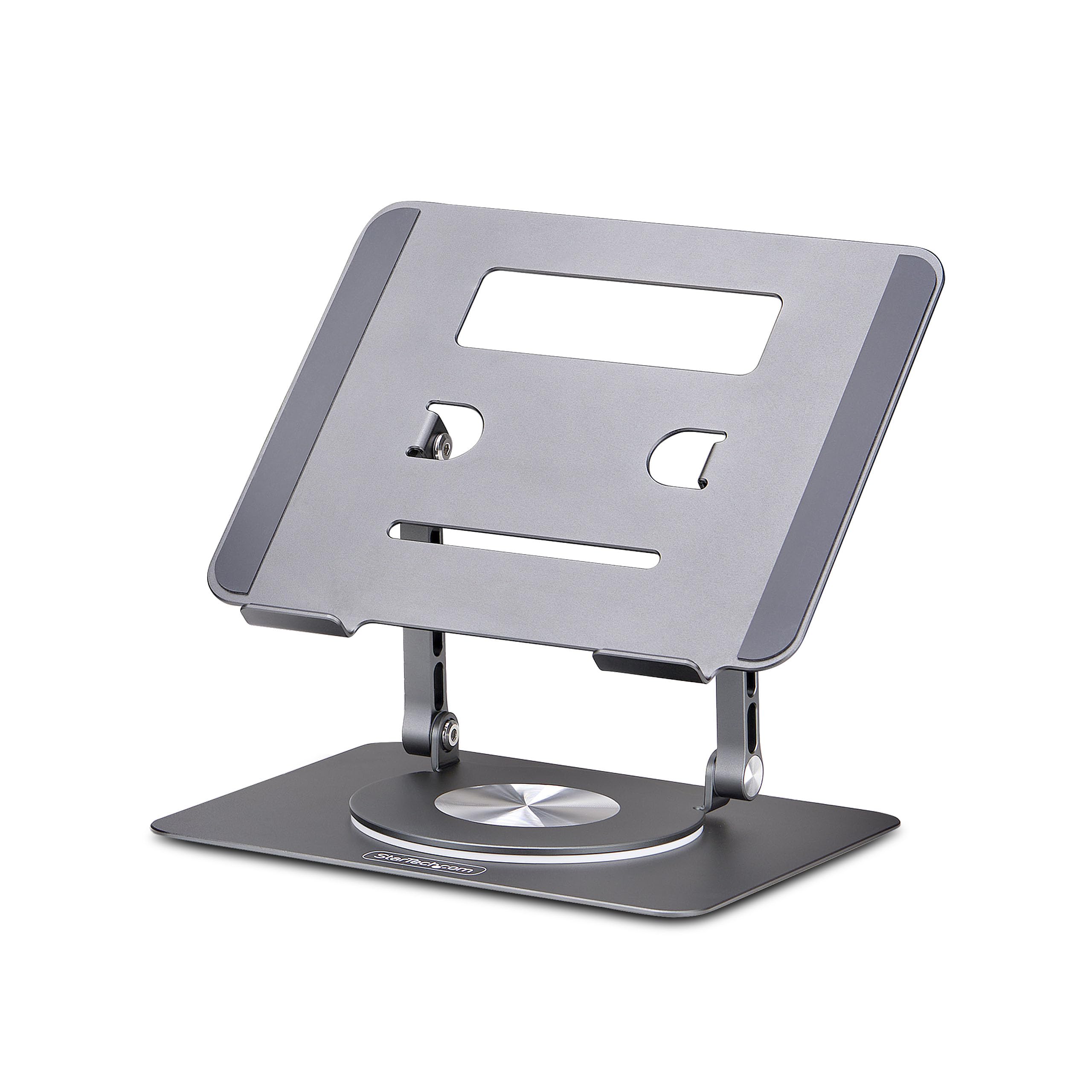 LAPTOP STAND/RISER FOR DESK     COMPUTER STAND W/360 SWIVEL BASE