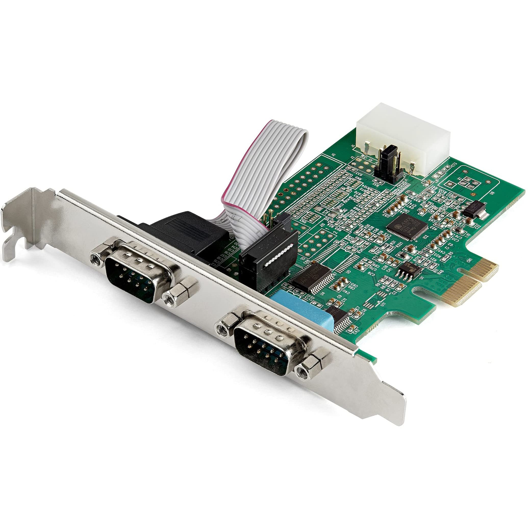 2 PORT PCI EXPRESS RS232 SERIAL ADAPTER CARD PCIE TO 2X SERIAL DB9