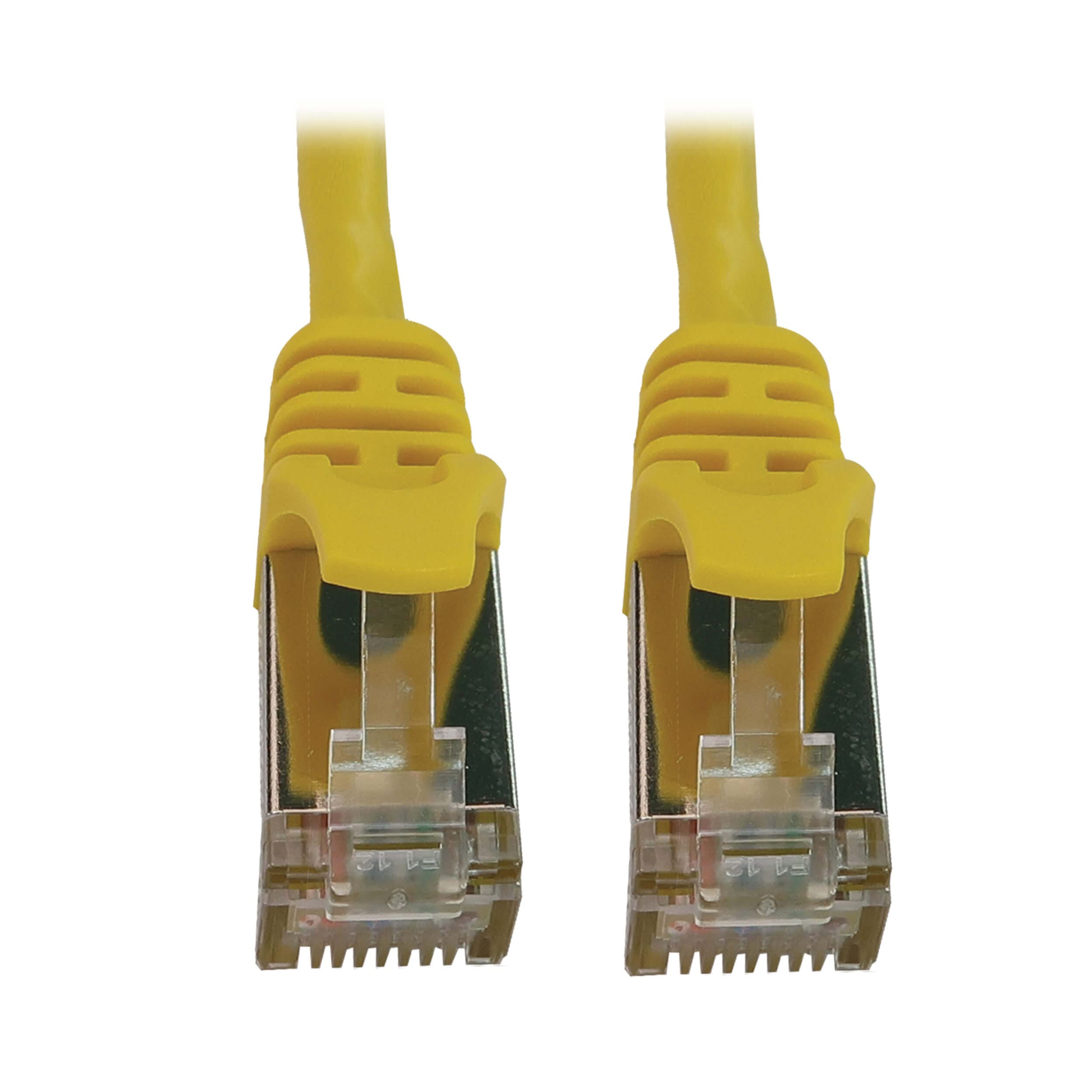 5FT CAT6A YELLOW M/M SNAGLESS   SHIELDED SLIM 10G POE ENET CABLE