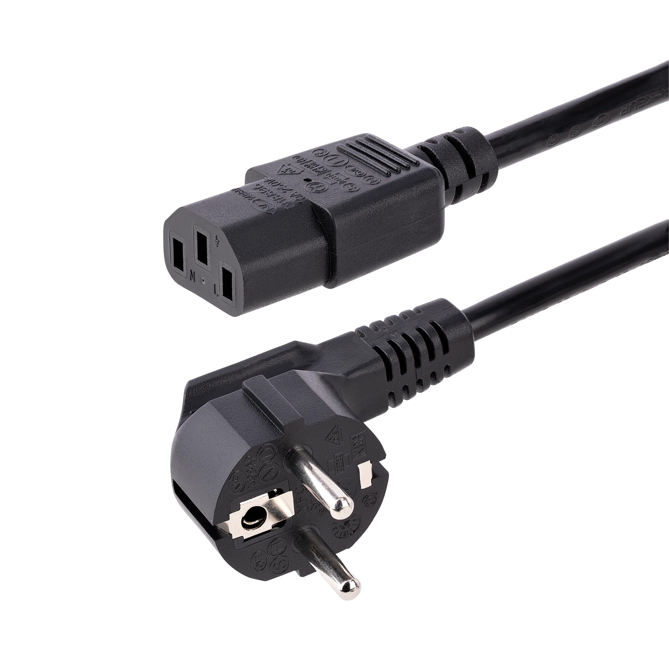 6FT COMPUTER POWER CORD EU      SCHUKO TO C13 AC MONITOR POWER CORD