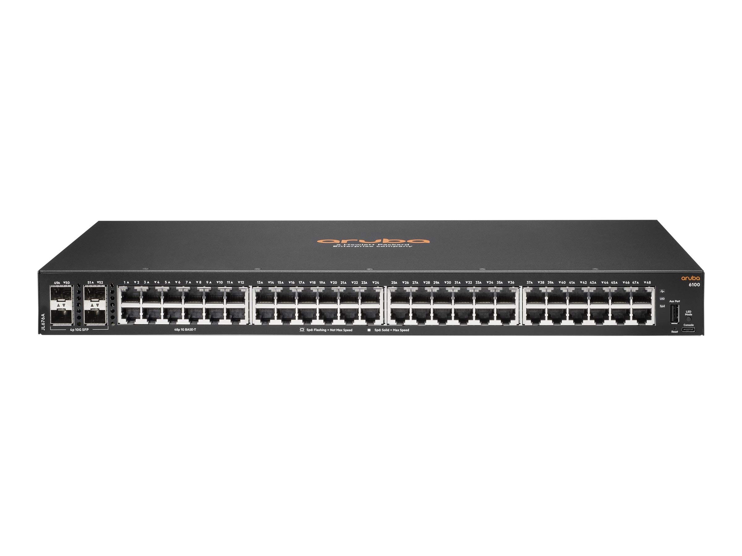 ARUBA 6100 48G 4SFP+ SWCH PL-WB