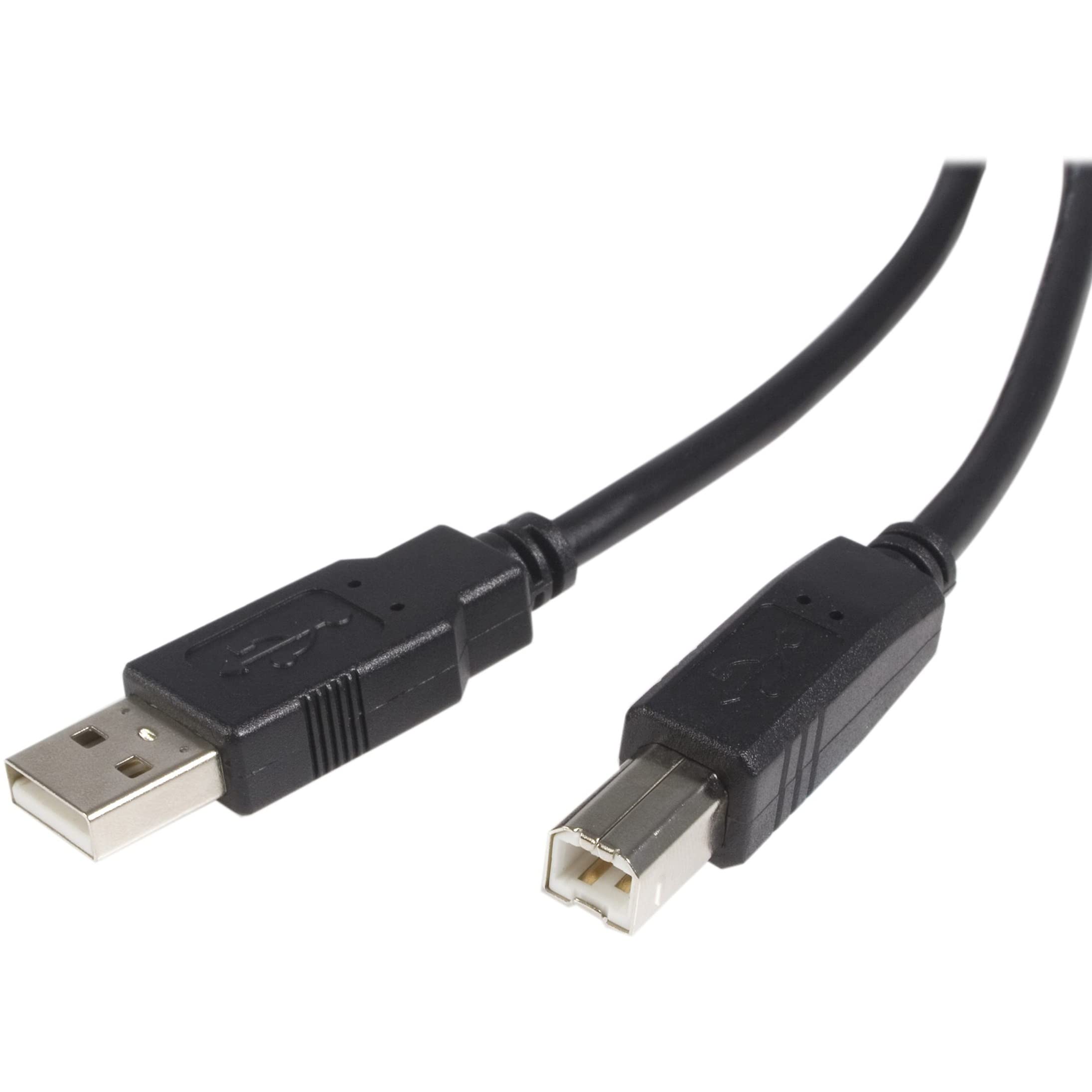 3FT USB A TO B CABLE USB 2.0    USB A TO B MALE PRINTER CABLE CORD
