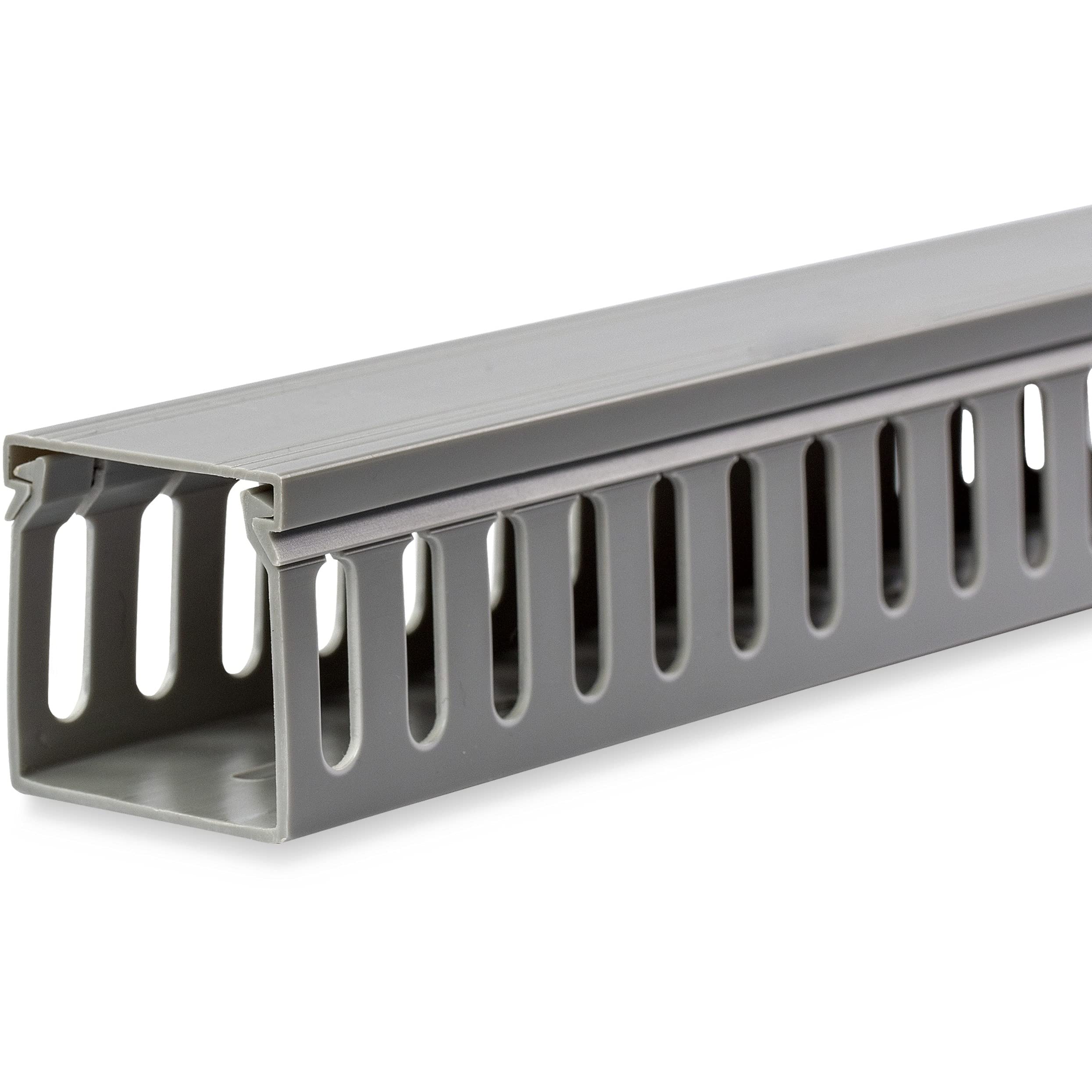 2X2IN OPEN SLOT CABLE RACEWAY   DUCT W/ COVER CABLE MANAGEMENT