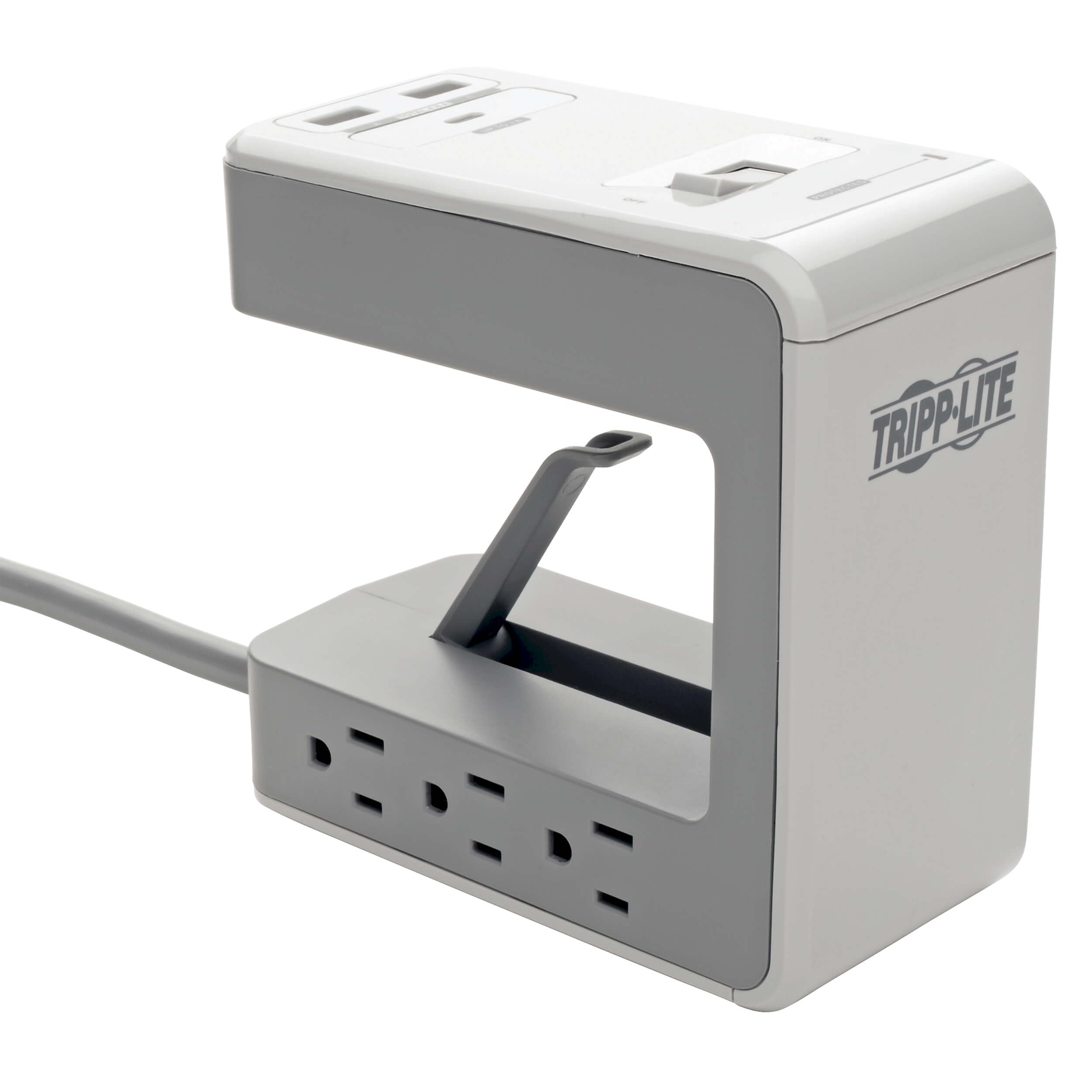 6OUT SURGE PROTECTOR CLAMP      2 USB A  1 USB-C PORT 1080 JOULES