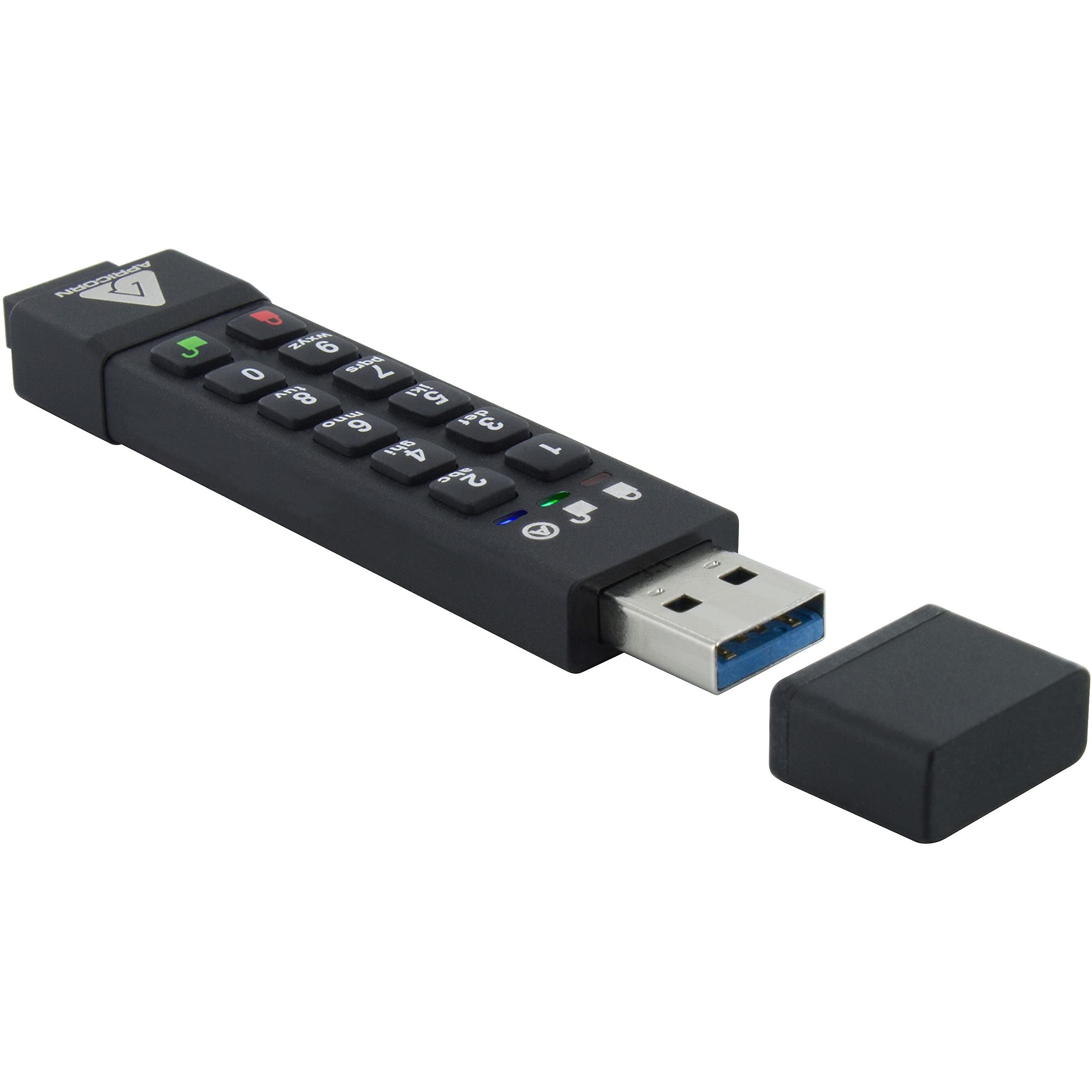 32GB 256-BIT AES XTS HW         ENCRYPTED SECURE USB 3.1 MEMORY KEY