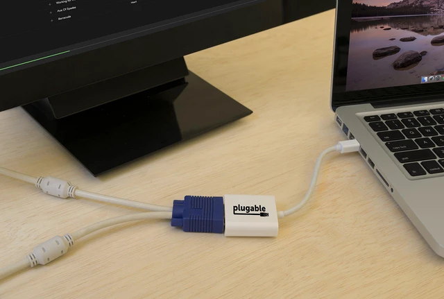 PLUGABLE MDPM-VGAF MINI DP TBT  2 TO VGA ADAPTER