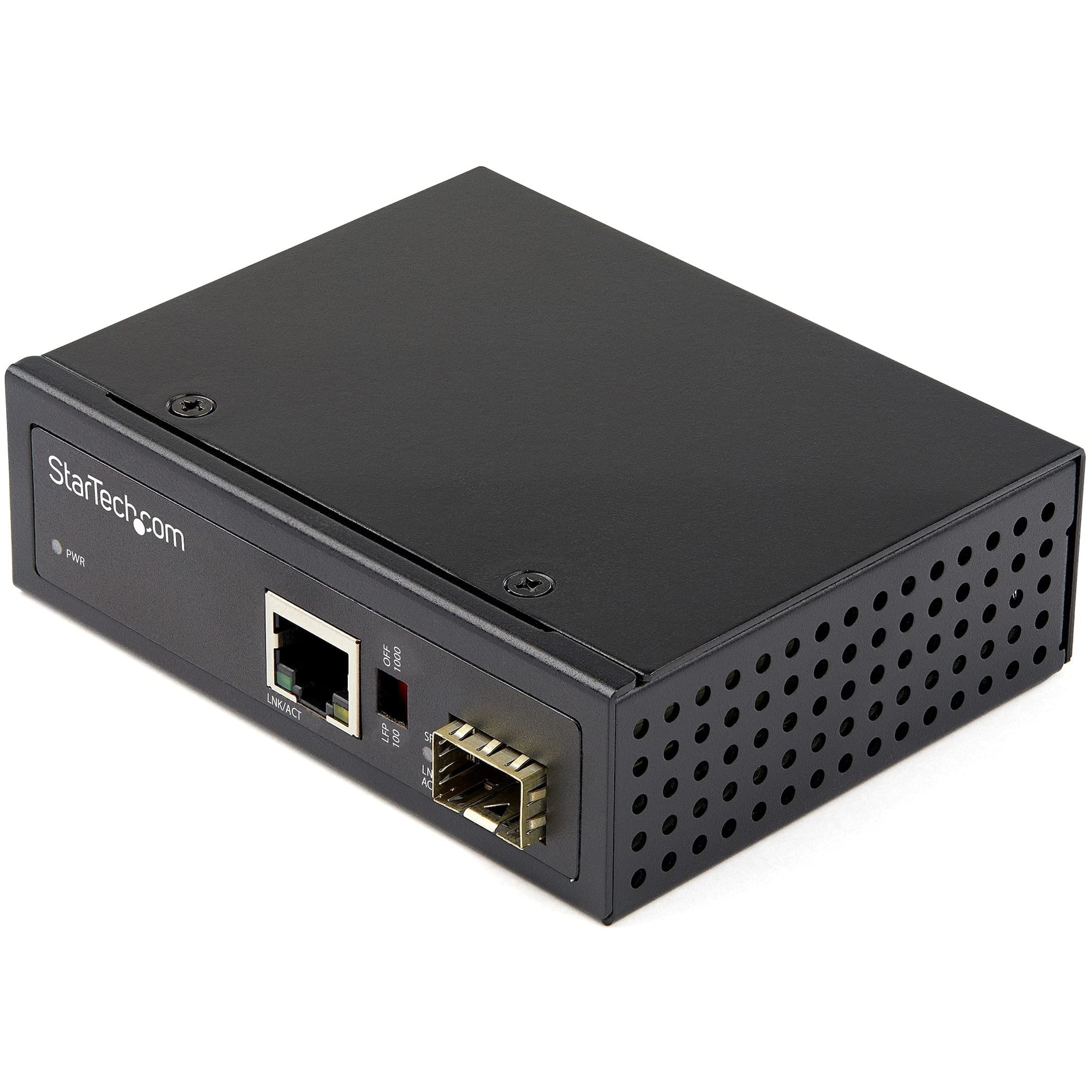 FIBER TO ETHERNET MEDIA CONVERTER EXTENDS NETWORKS & CONVERTS OPTICAL FIBER TO R