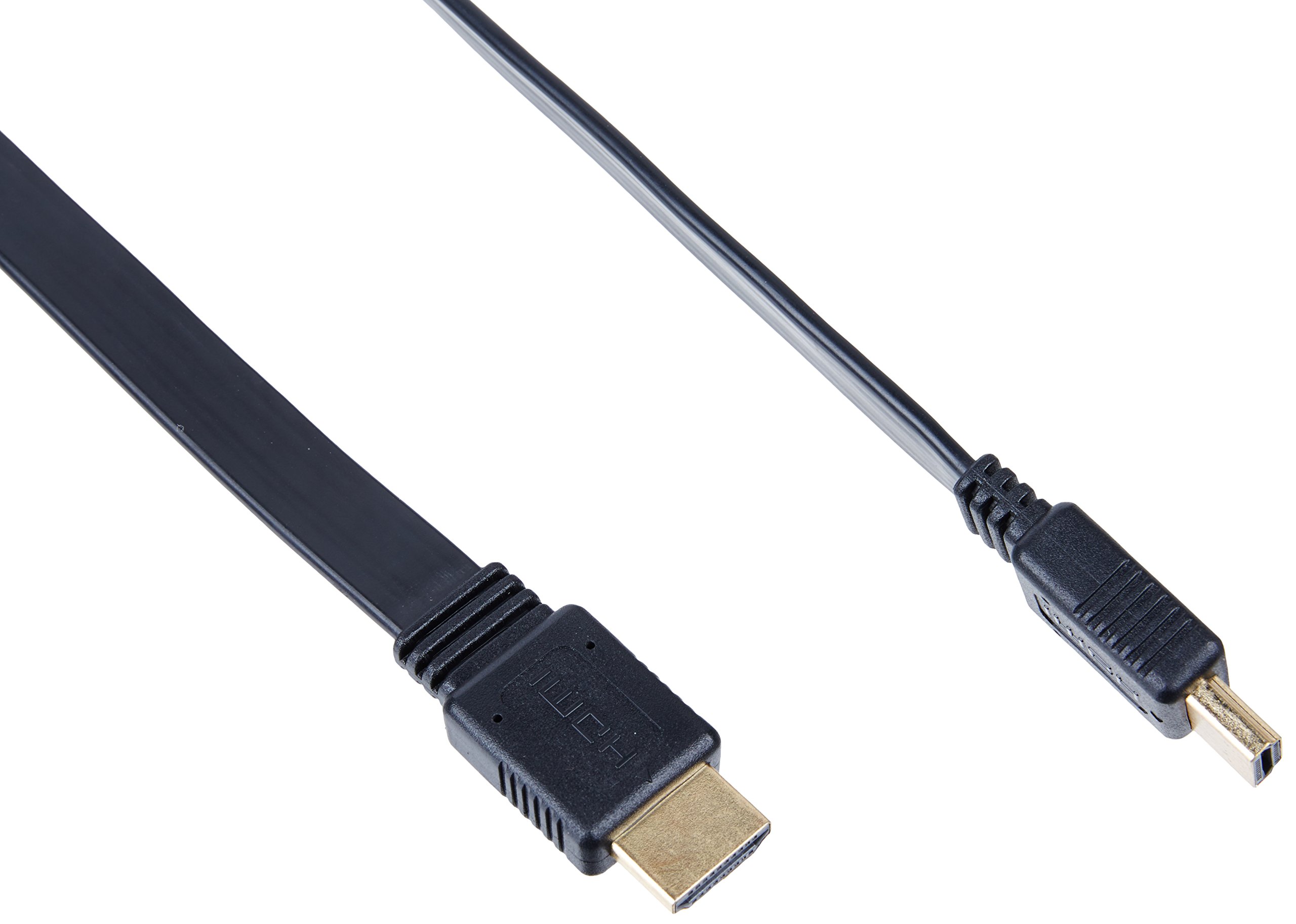 6FT 2M HIGH SPEED FLAT HDMI     CABLE ULTRA HD 4KX2K V1.4 M/M