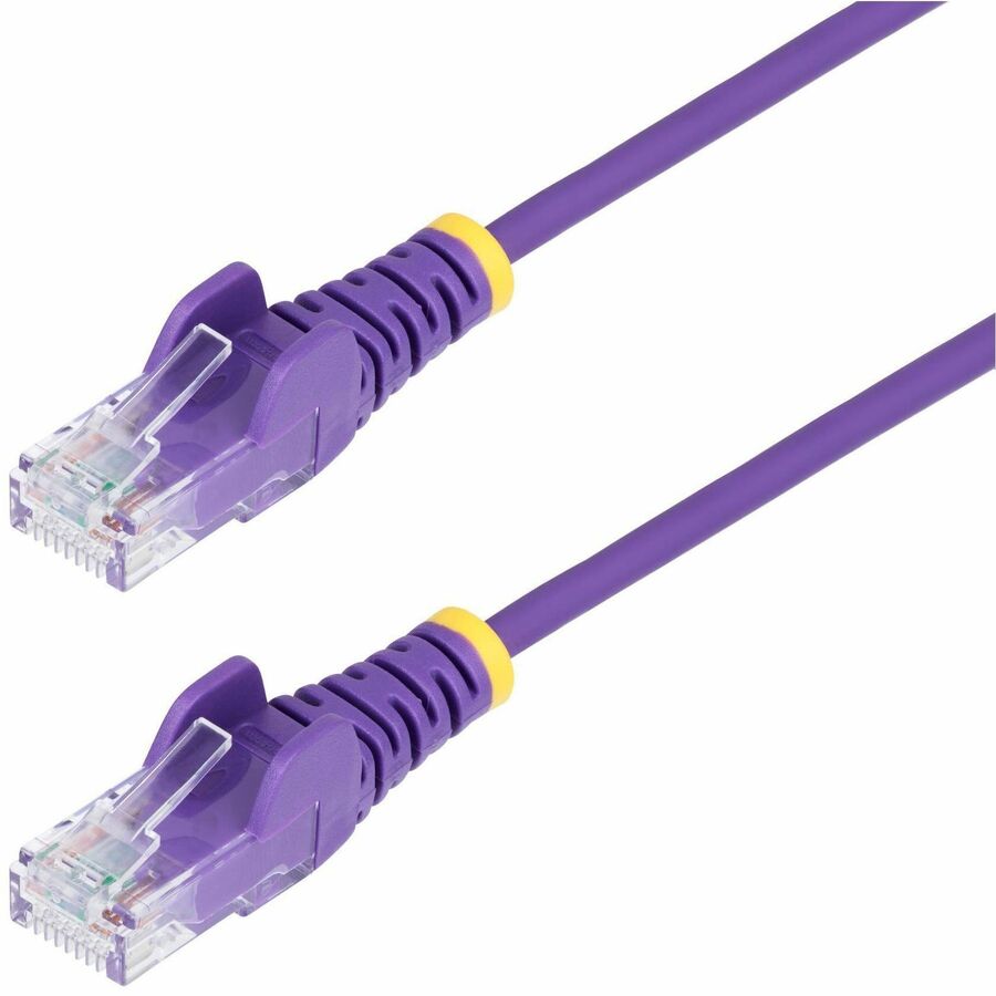 SLIM CAT6 CABLE PURPLE LSZH     SLIM SNAGLESS RJ45 UTP PATCH CABLE