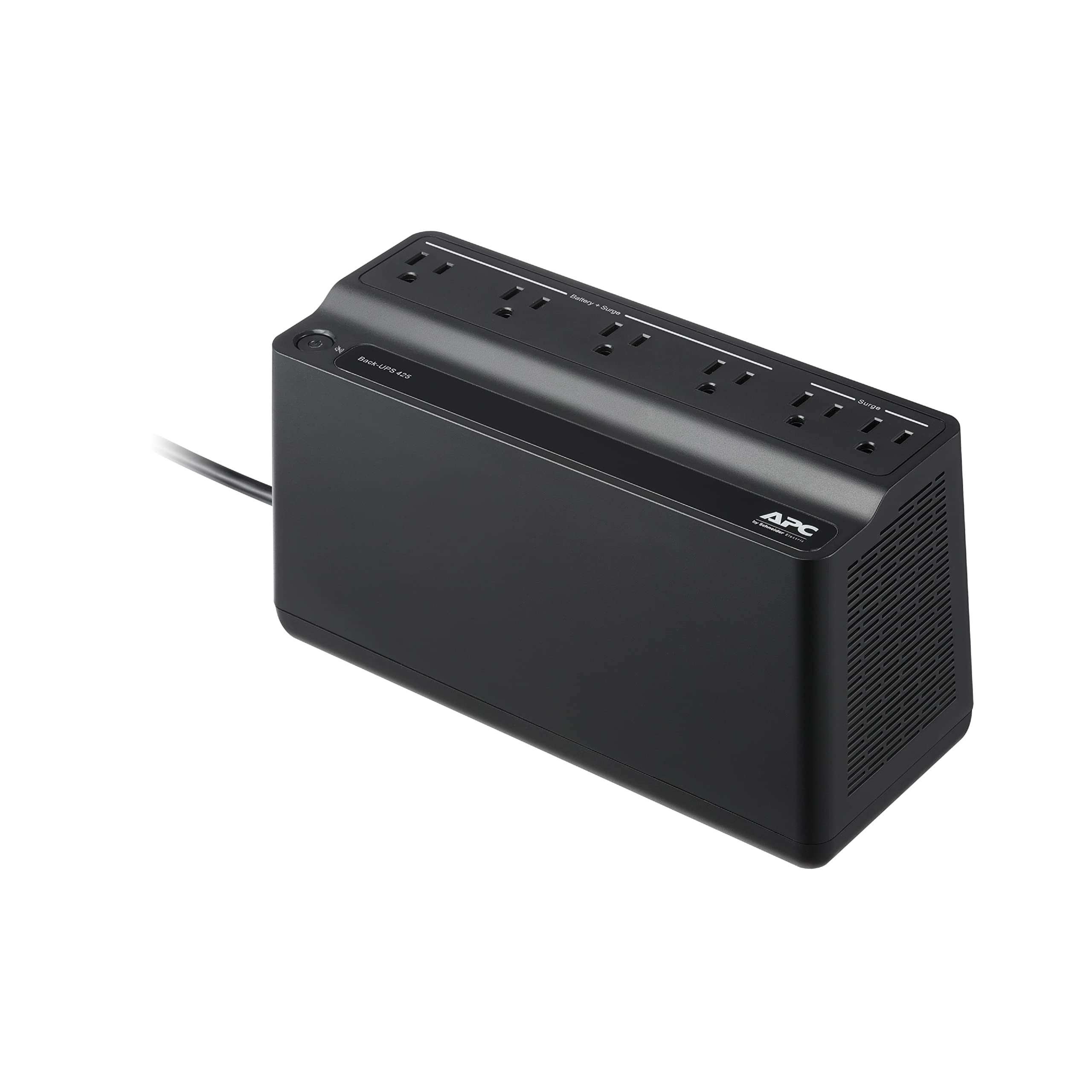 BE425M - UPS - STANDBY - 120 V - 255WATT - 425VA - 5A - 4 X NEMA 5-15R, 2 X NEMA