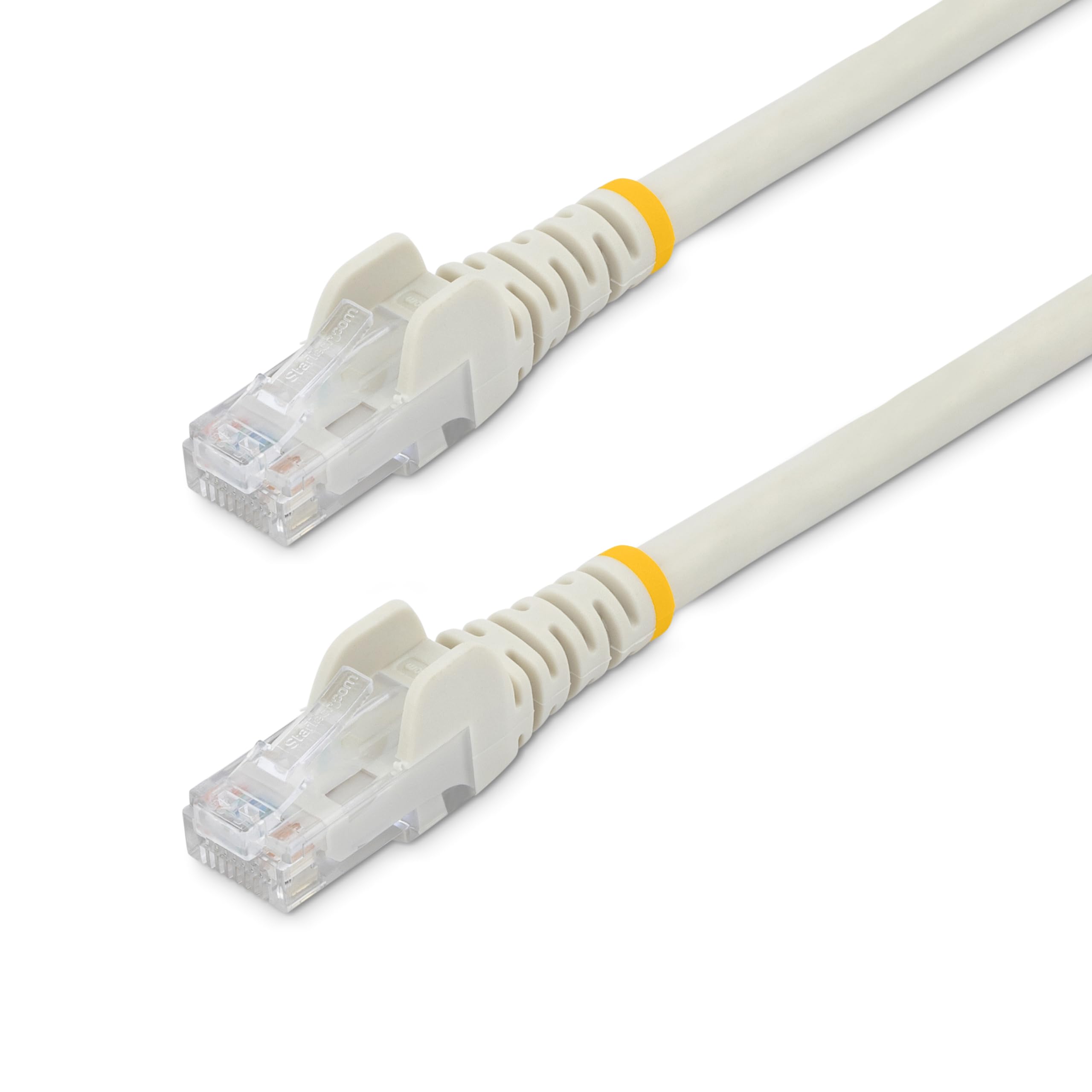 15FT WHITE CAT6 ETHERNET CABLE  SNAGLESS RJ45 UTP PATCH CABLE CORD