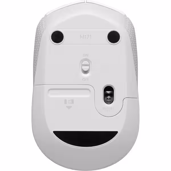 M170 WRLS MOUSE OFF-WHITE       CLAMSHELL VERSION