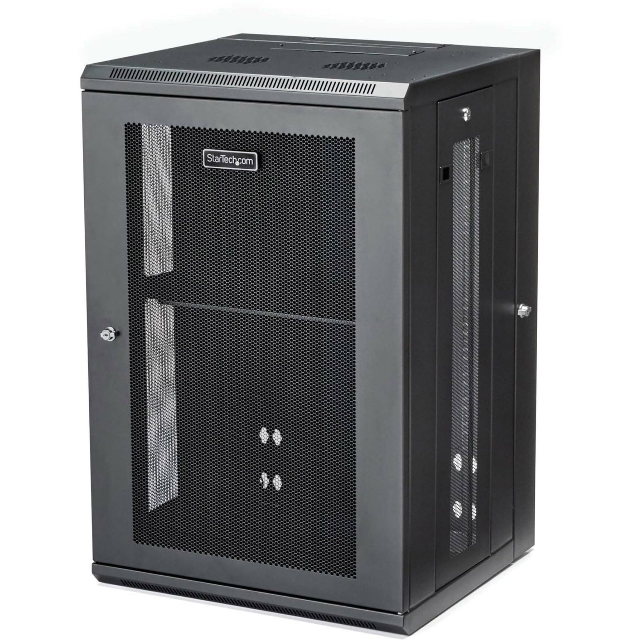 WALL MOUNT NETWORK CABINET      18U HINGED SERVER RACK ENCLOSURE
