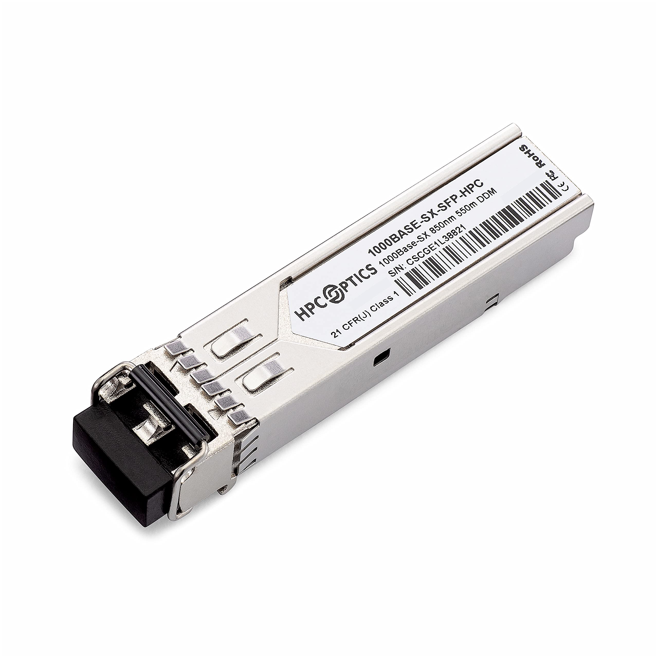 HPE ARUBA NETWORKING 1G SFP LC SX 500M OM2 MMF TRANSCEIVER