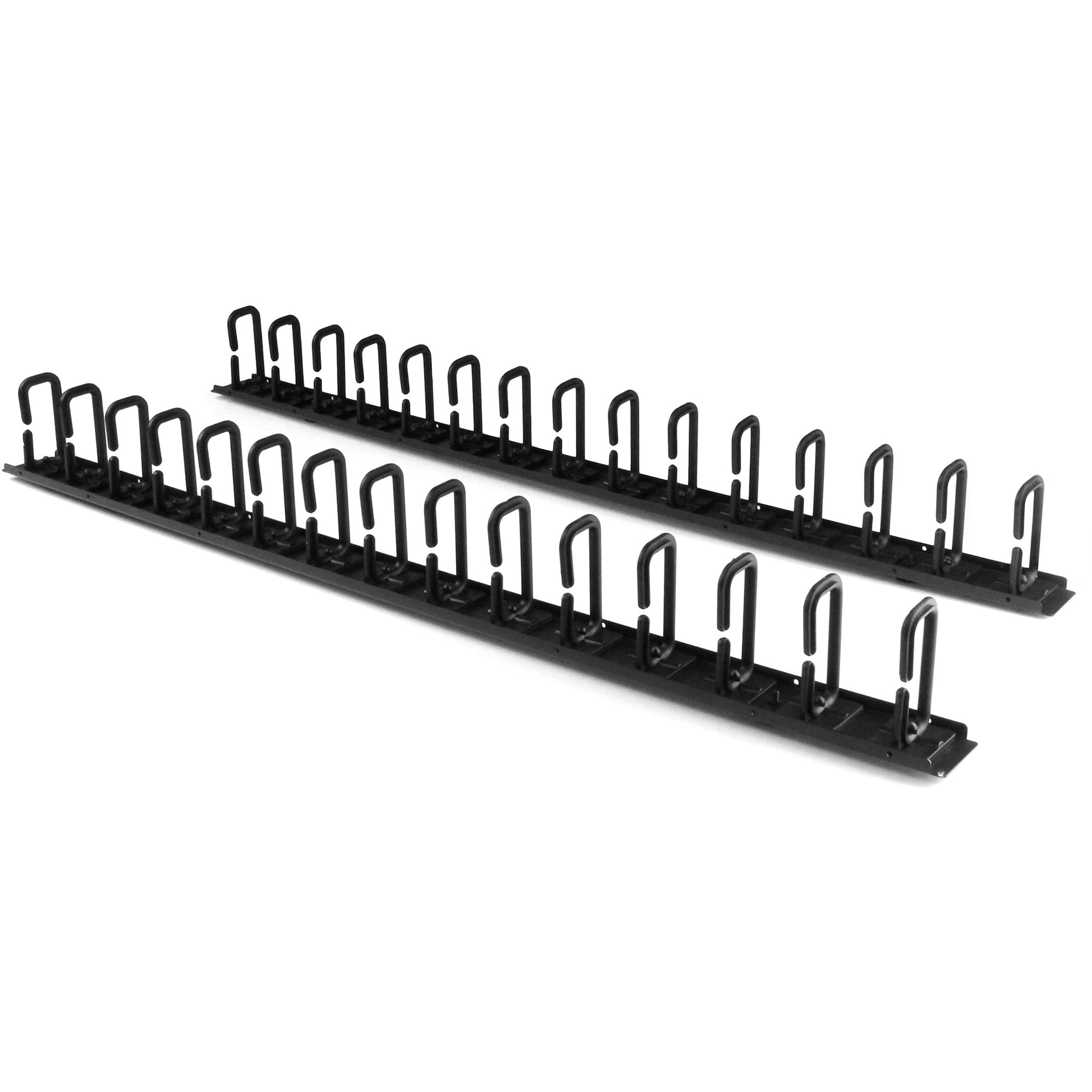 SERVER RACK VERTICAL CABLE      MANAGEMENT FINGER DUCT WIRE SLOT