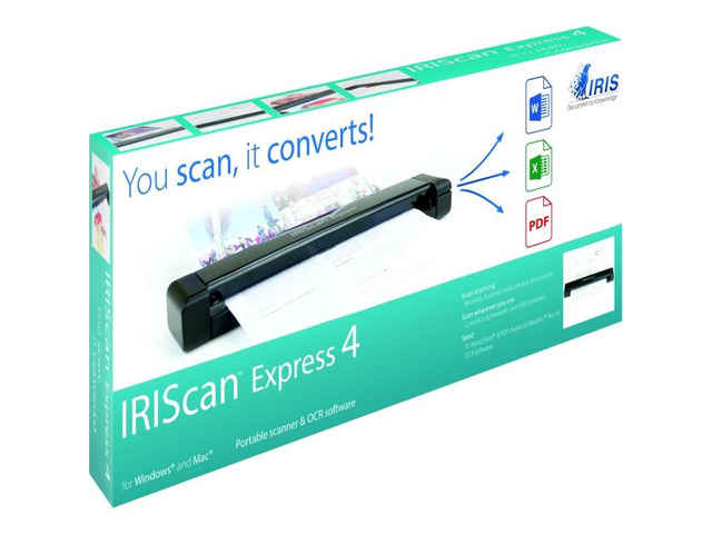 IRISCAN EXPRESS 4 USB 8PPM      SIMPLEX SCAN JPG PDF OCR BUSCARD