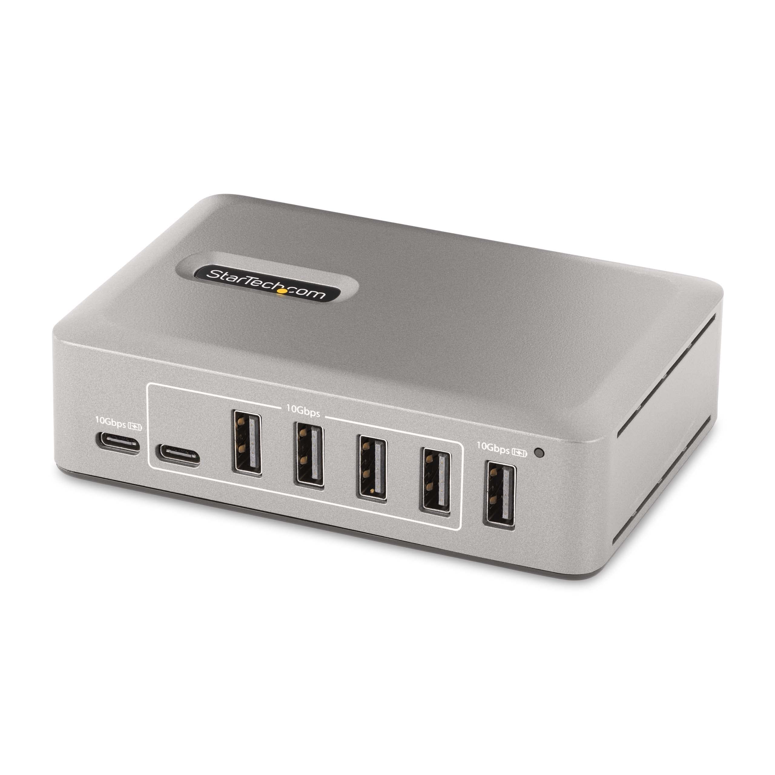 10-PORT USB-C HUB SELF-POWERED  DESKTOP/LAPTOP EXPANSION HUB