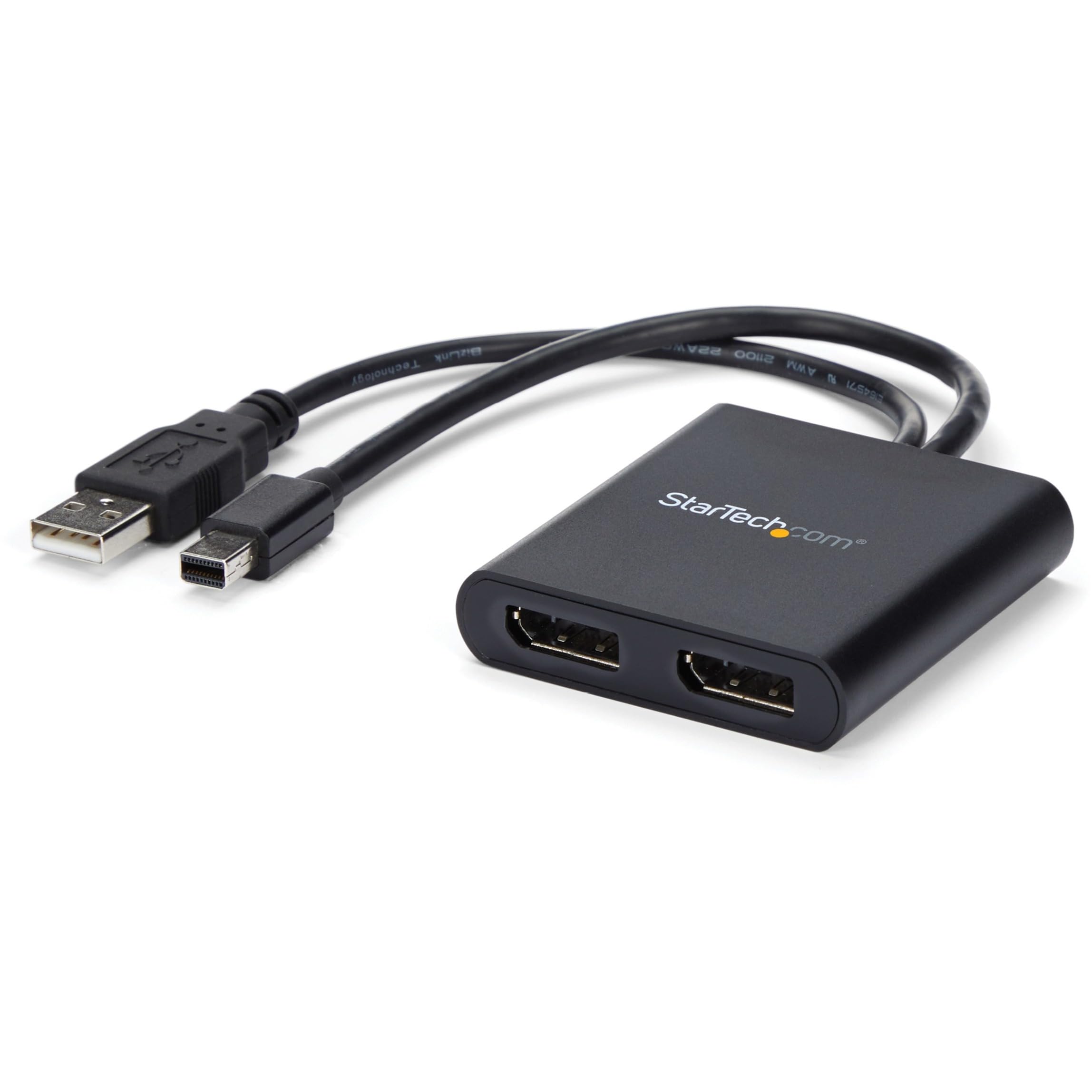 MDP TO DP MULTI MONITOR ADAPTER 2 MINI DISPLAYPORT SPLITTER MST HUB
