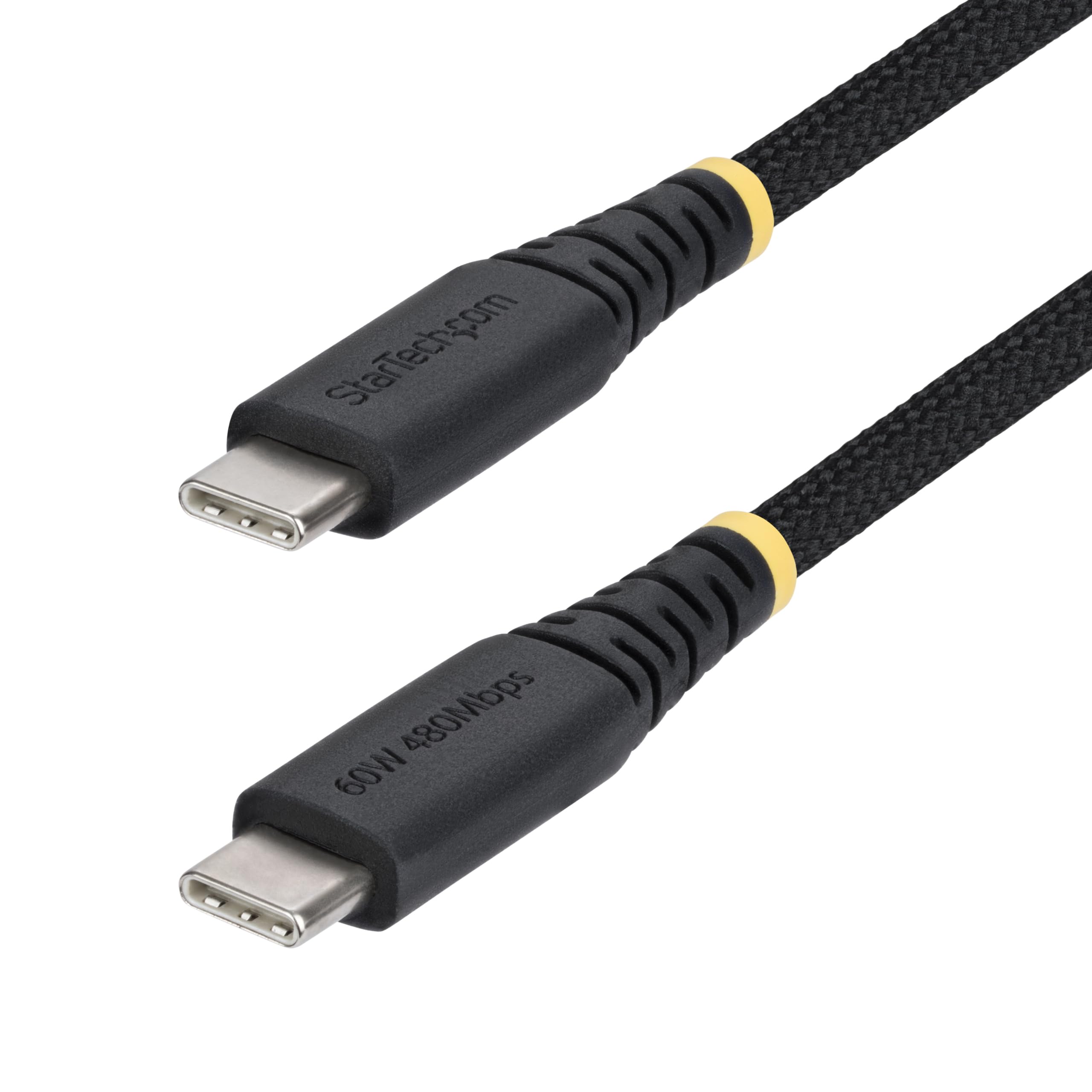 6FT USB-C CHARGING CABLE        60W PD/RUGGED USB 2.0 CHARGER CORD