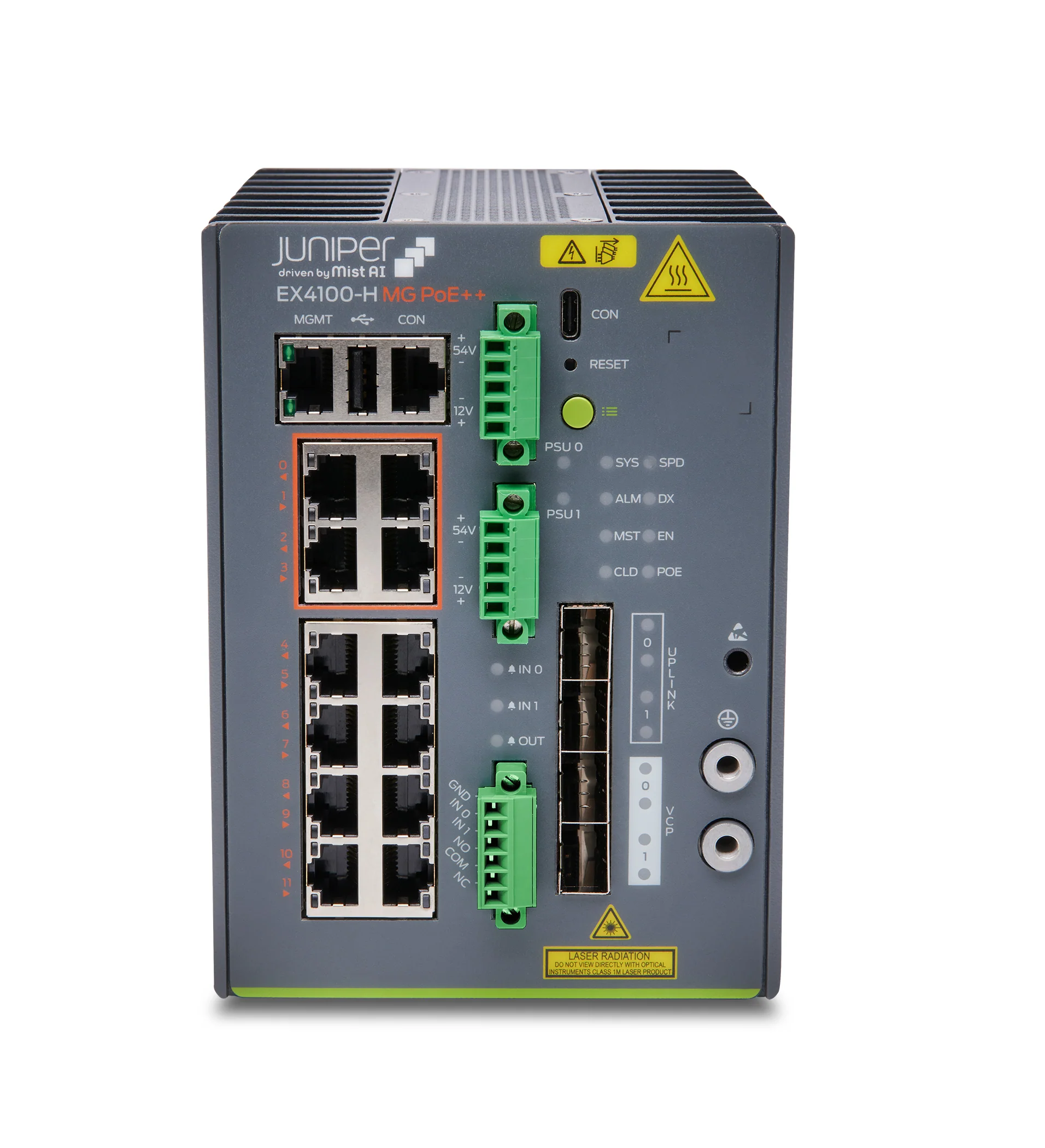 DIN RAIL KIT FOR EX4100-H-12MP  AC AND DC SWITCHES