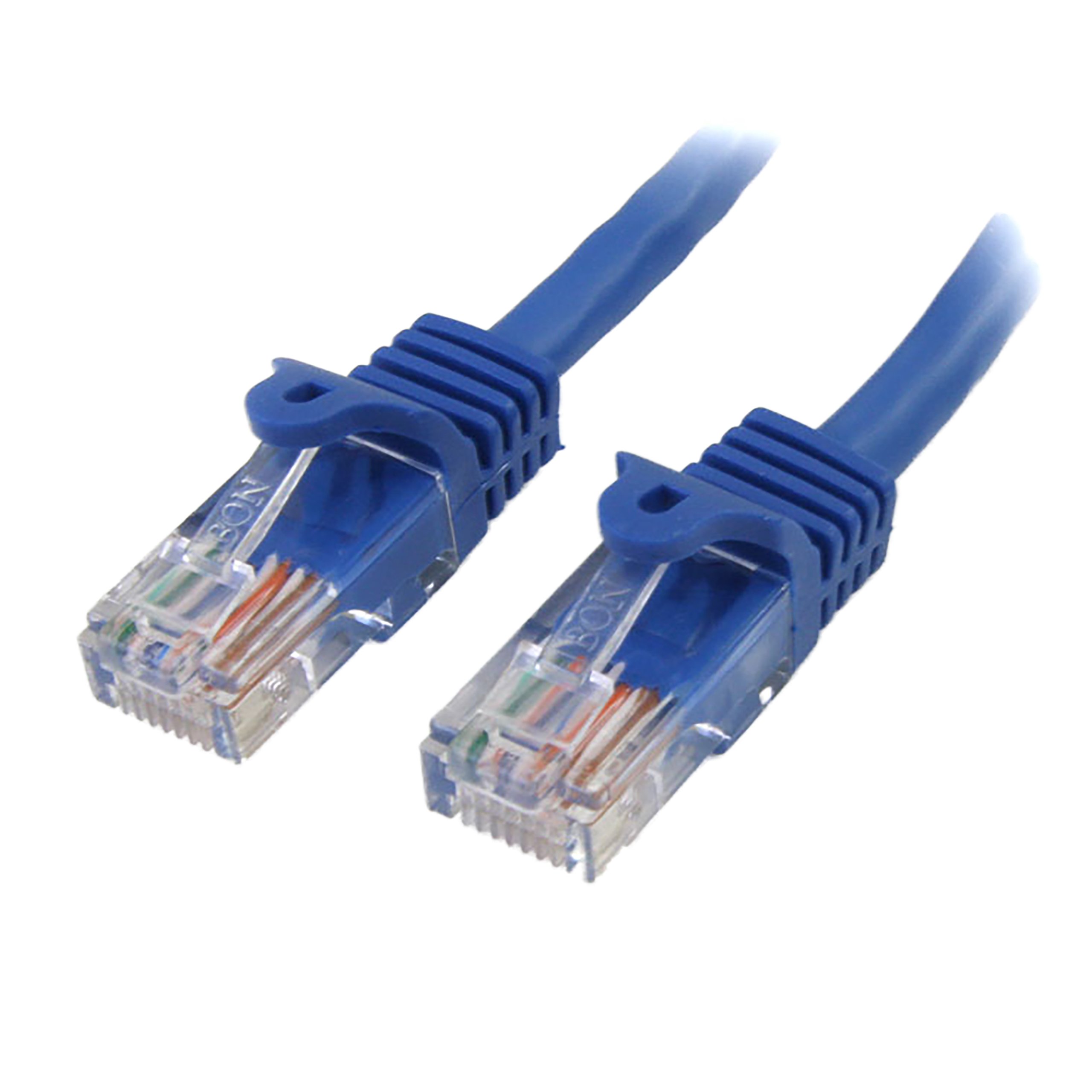 5FT BLUE CAT5E CABLE SNAGLESS   ETHERNET CABLE GIGABIT LAN RJ45