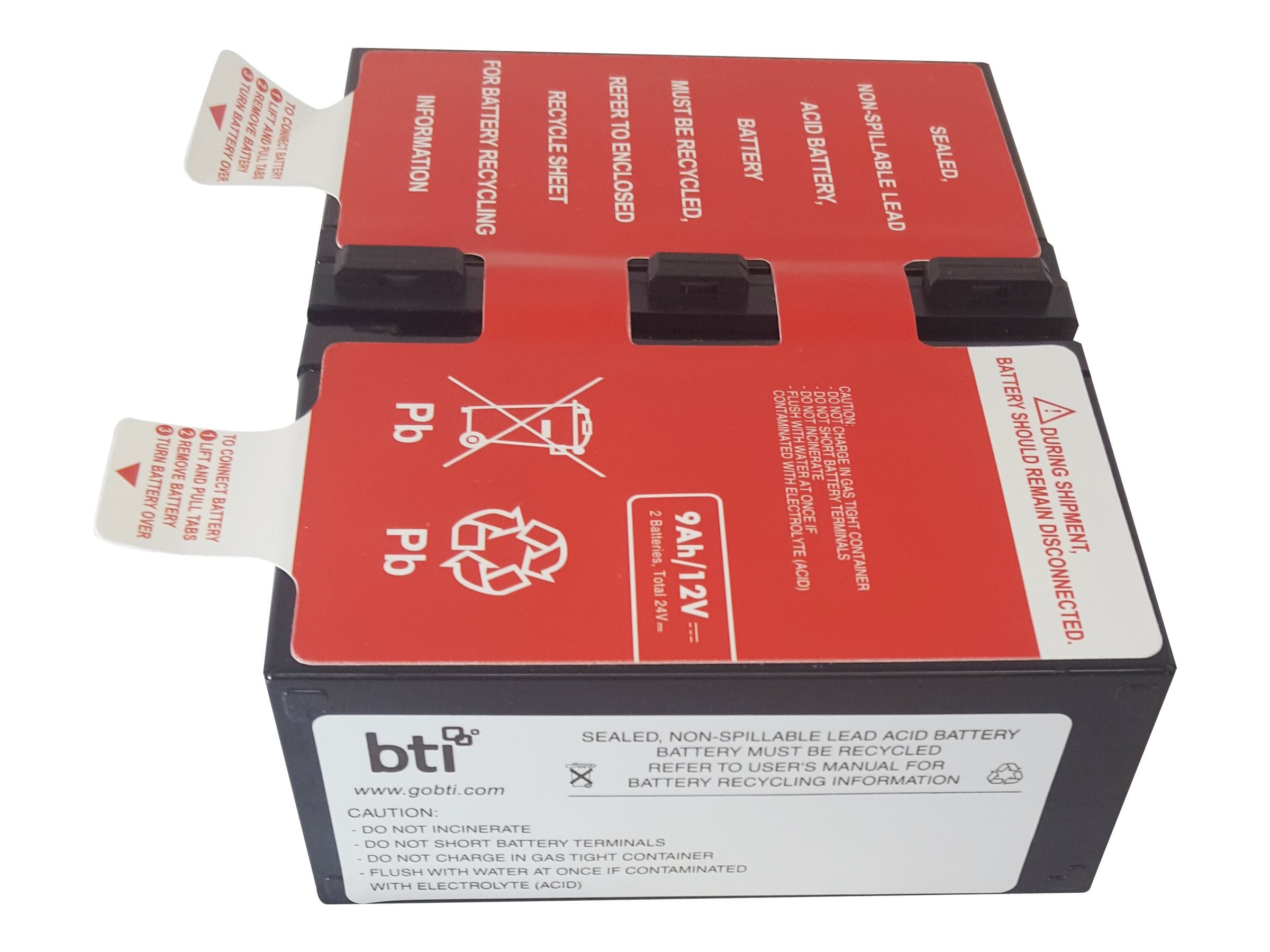 RBC124 REPLACEMENT UPS BATT APC BR1200G-FR BR1200GI BR1300G