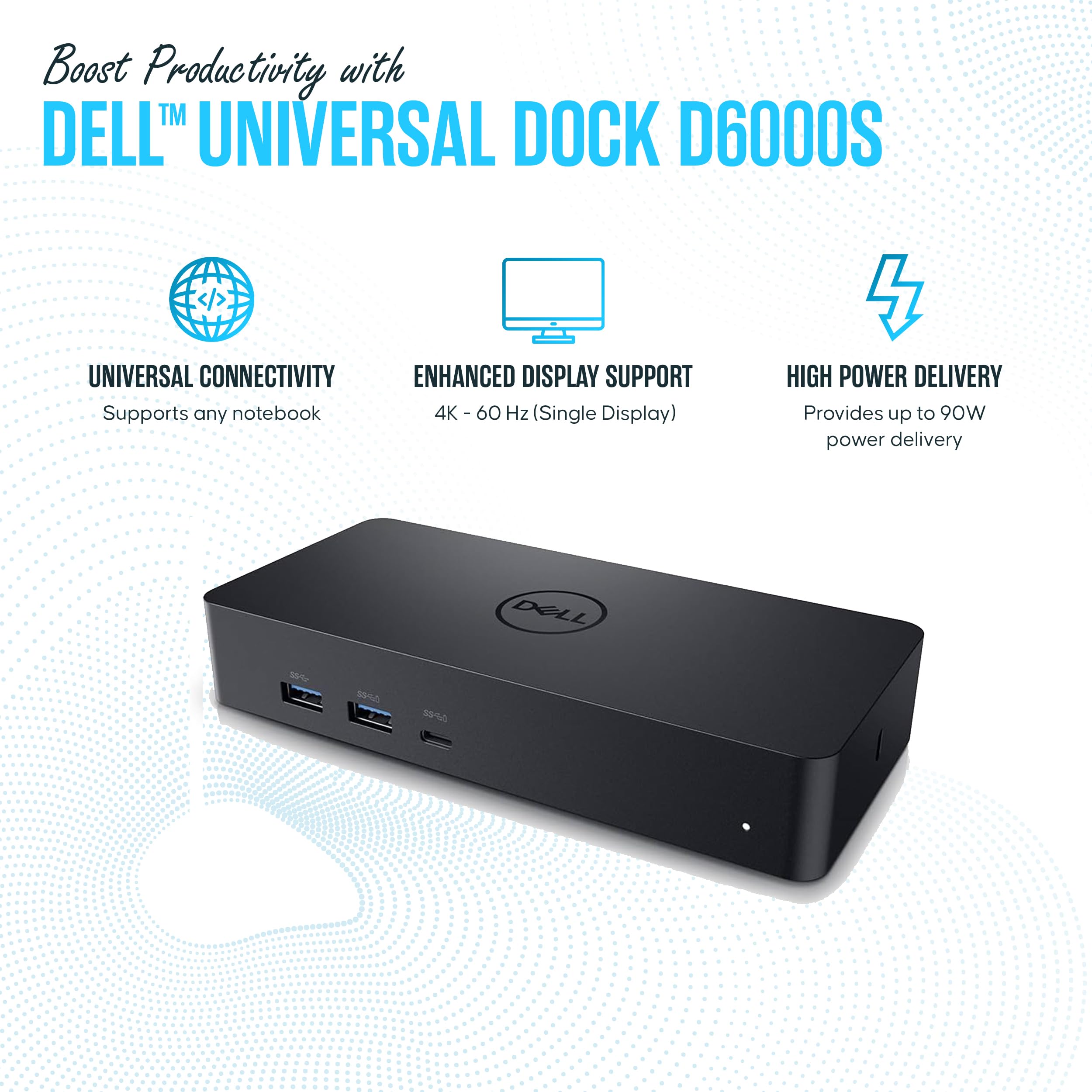D6000S DELL UNIVERSAL DOCK      130W