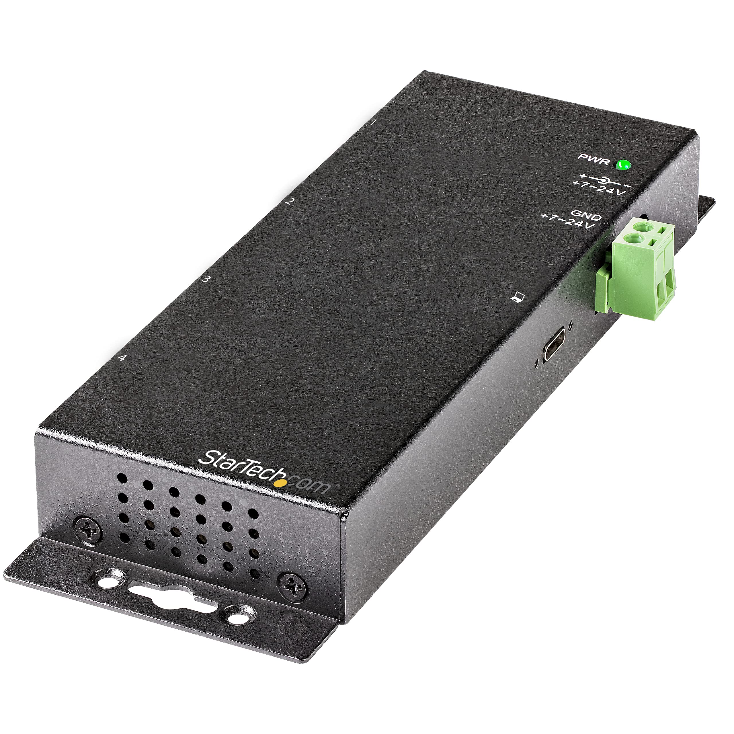 4 PORT USB C HUB 10GBPS  METAL  INDUSTRIAL MOUNTABLE USB 3.1