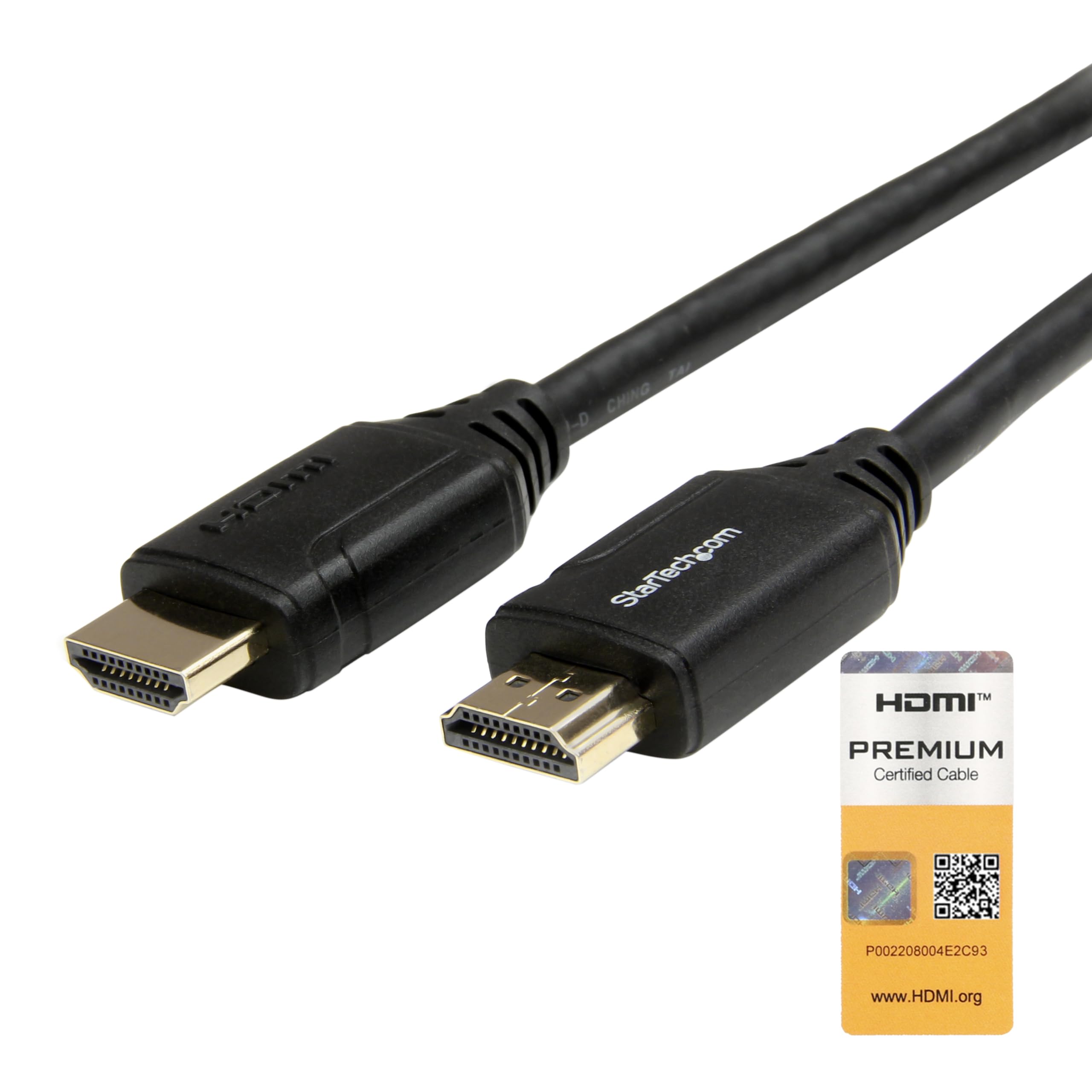 1.6FT 4K HIGH SPEED HDMI CABLE  PREMIUM CERTIFIED HDMI CORD 4K 60HZ